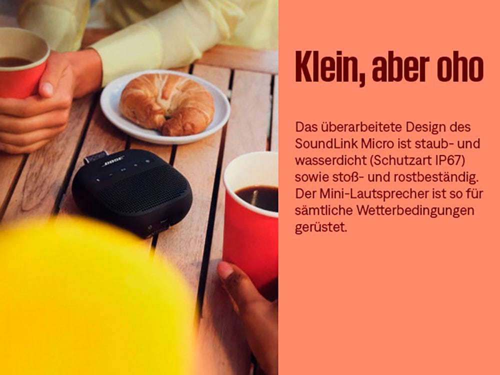 Bose Portable-Lautsprecher »SoundLink Micro (2. Gen.)«