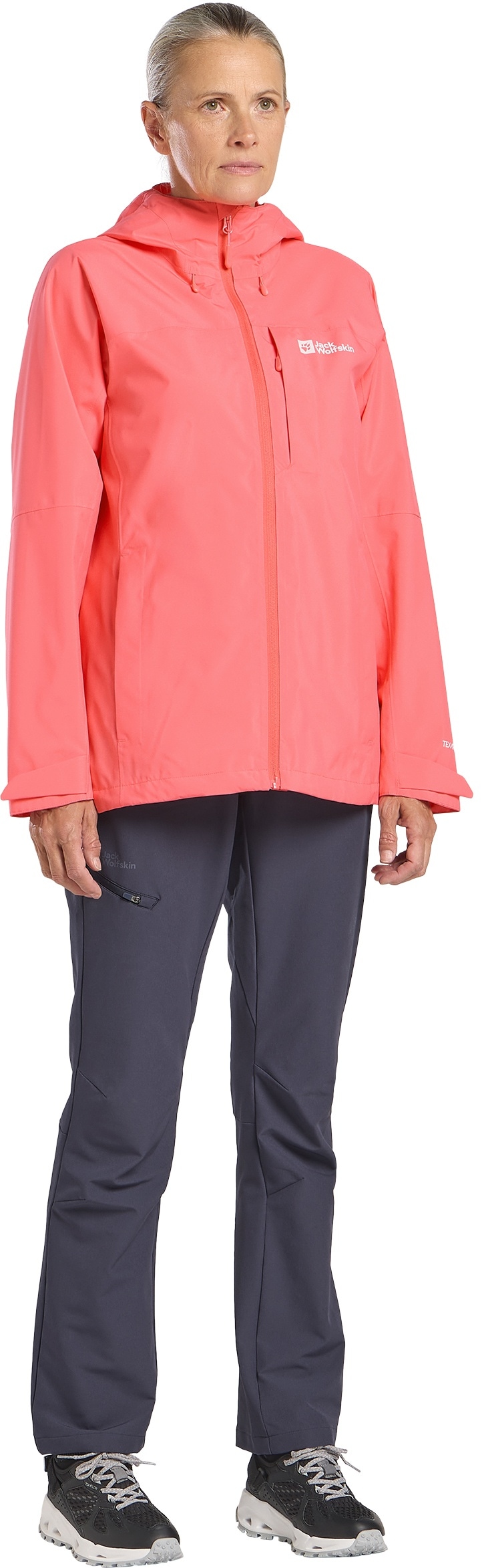 Jack Wolfskin Funktionsjacke »TEMPEST 2L JKT W«, mit Kapuze