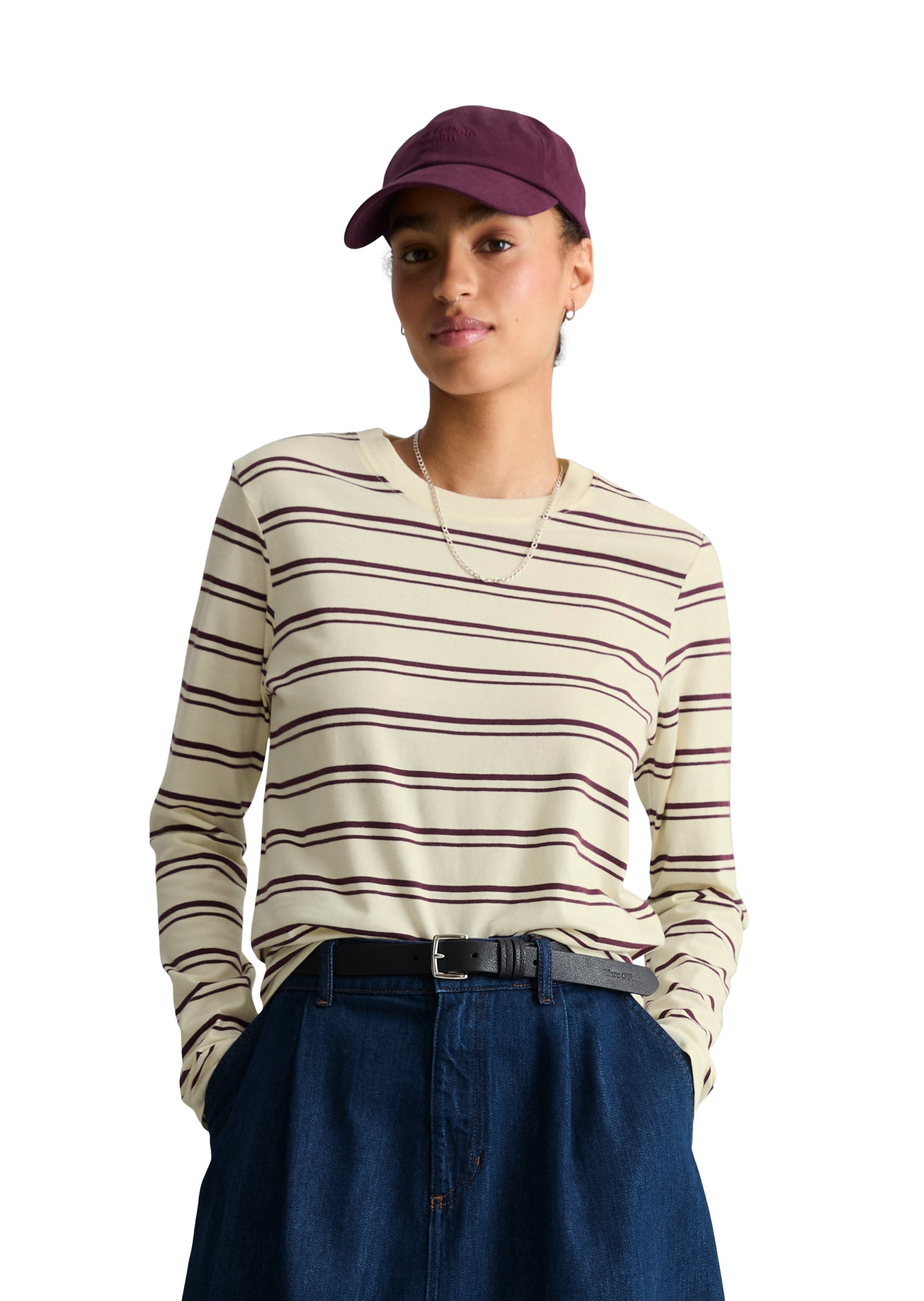 Marc OPolo DENIM Langarmshirt "aus Organic Cotton"