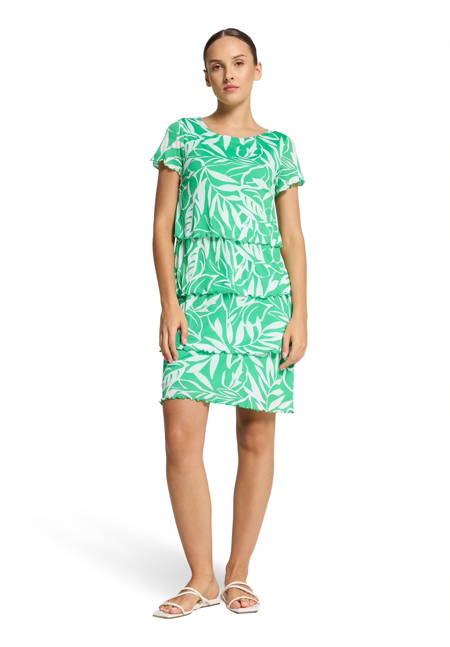 Betty Barclay Sommerkleid »Betty Barclay Damen Stufenkleid mit U-Boot-Ausschnitt«, Druck