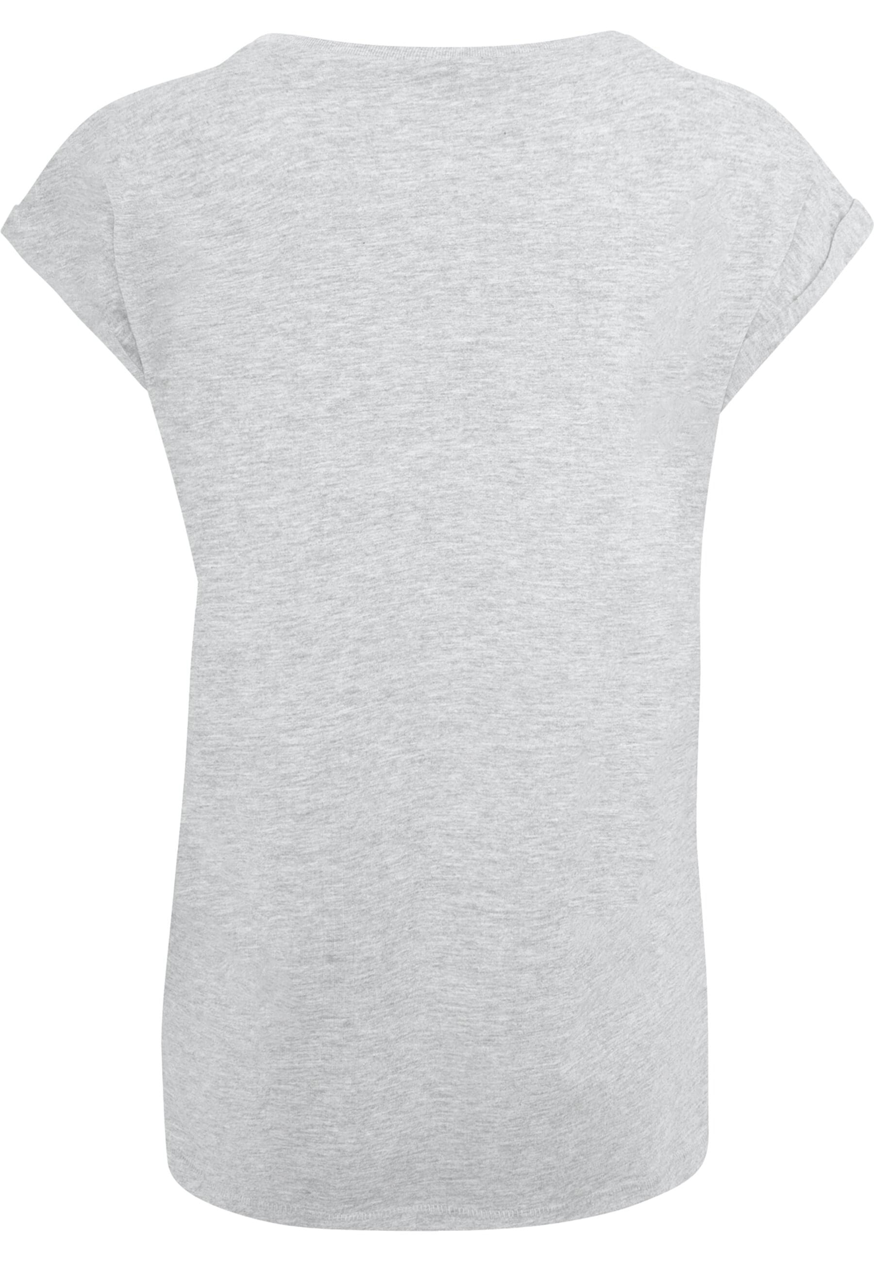 Merchcode T-Shirt "Merchcode Damen Ladies Life Extended Shoulder Tee", 1 St günstig online kaufen