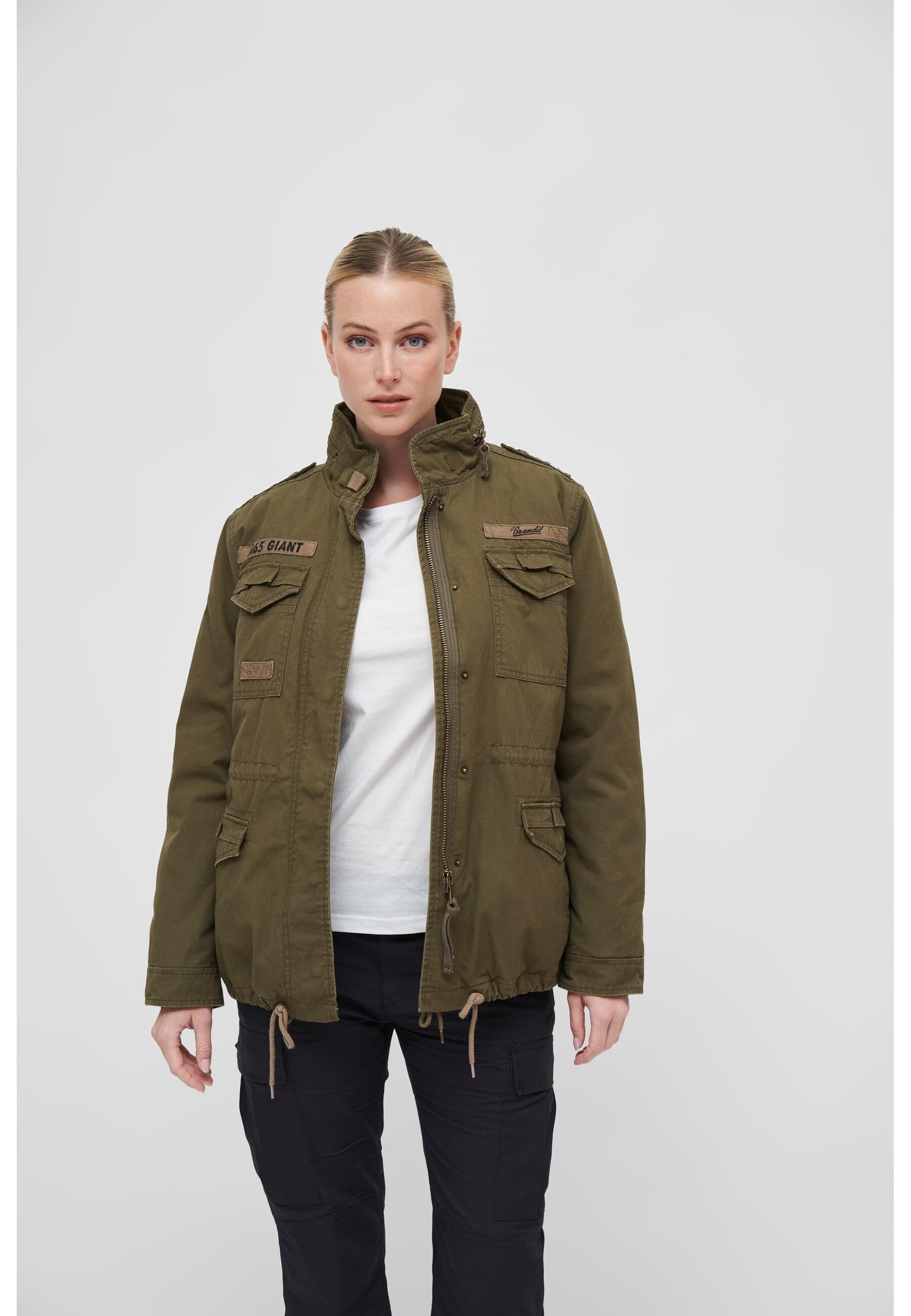 Brandit Parka »Brandit Damen Ladies M65 Giant Jacket«, (1 St.), mit Kapuze