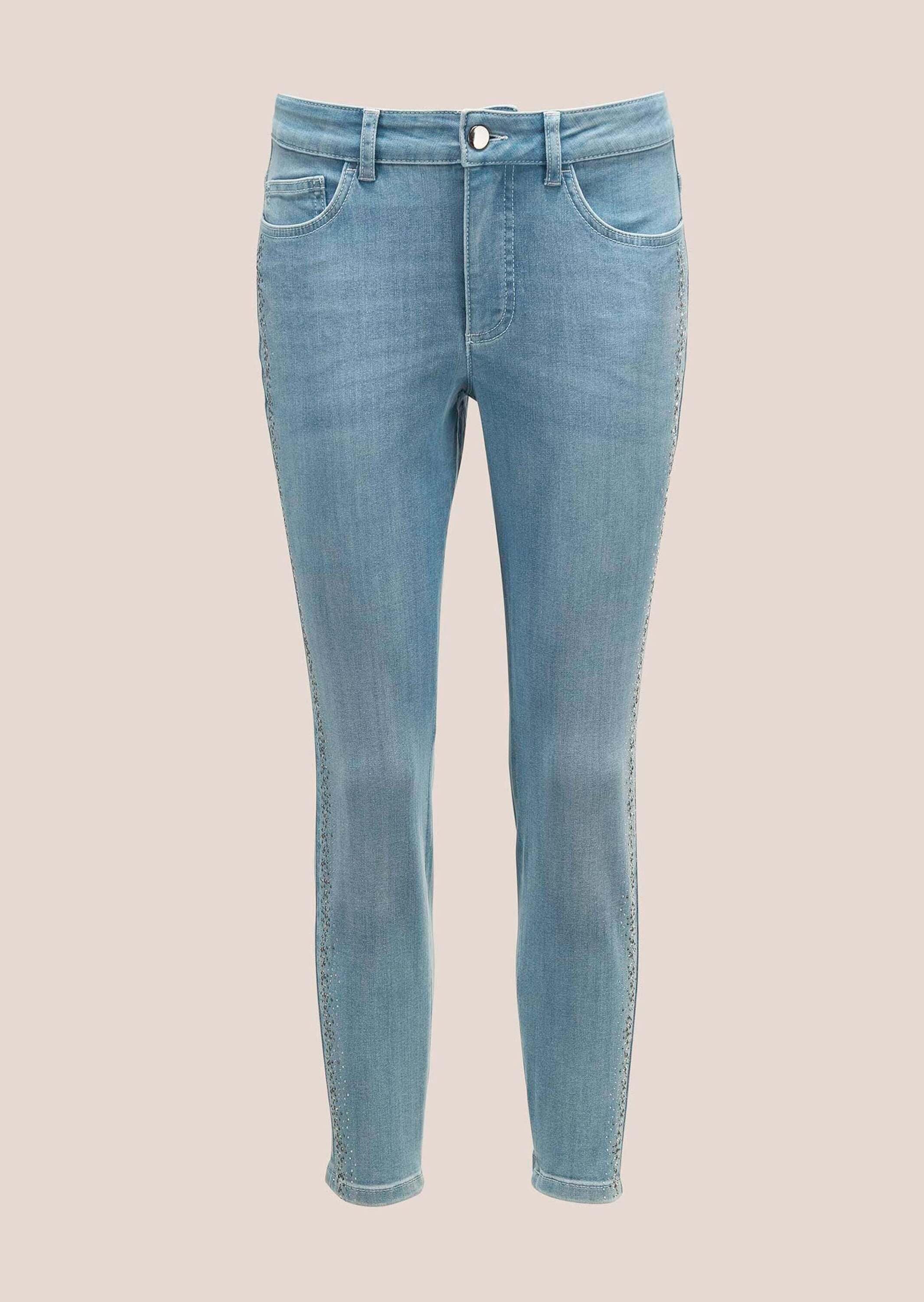 MADELEINE "Jeans Moderne Steinchen-Jeans in 7/8-Länge"