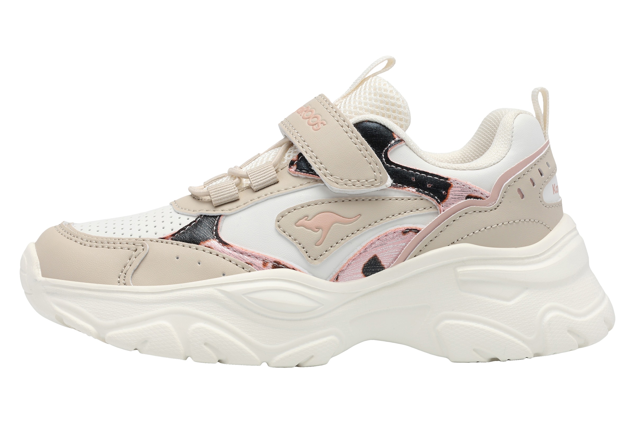 KangaROOS Sneaker »K-GU RISER EV«  für Kinder und Jugendliche, mit Klettverschluss