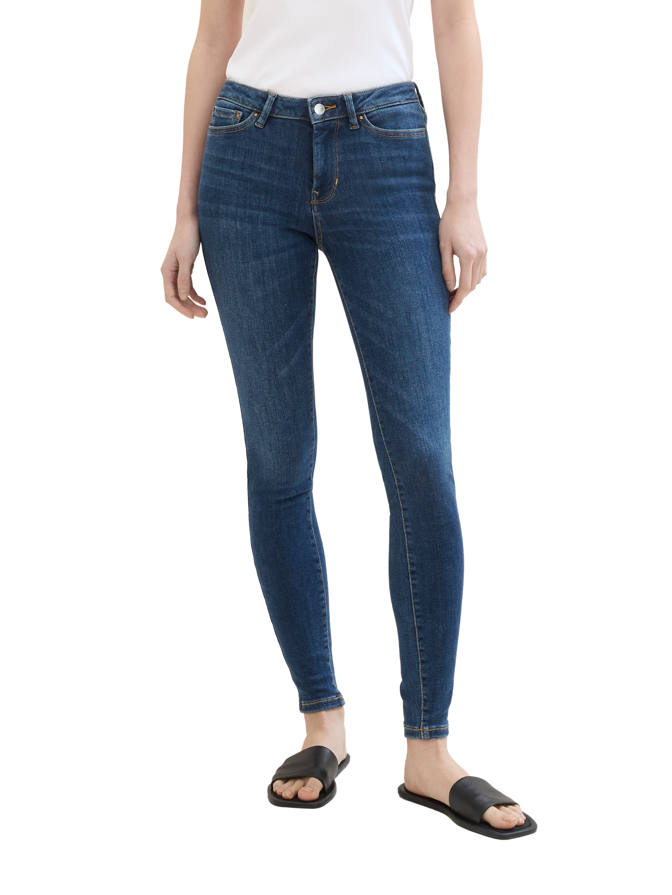 TOM TAILOR Denim Slim-fit-Jeans "Nela Skinny", im 5-Pocket-Style