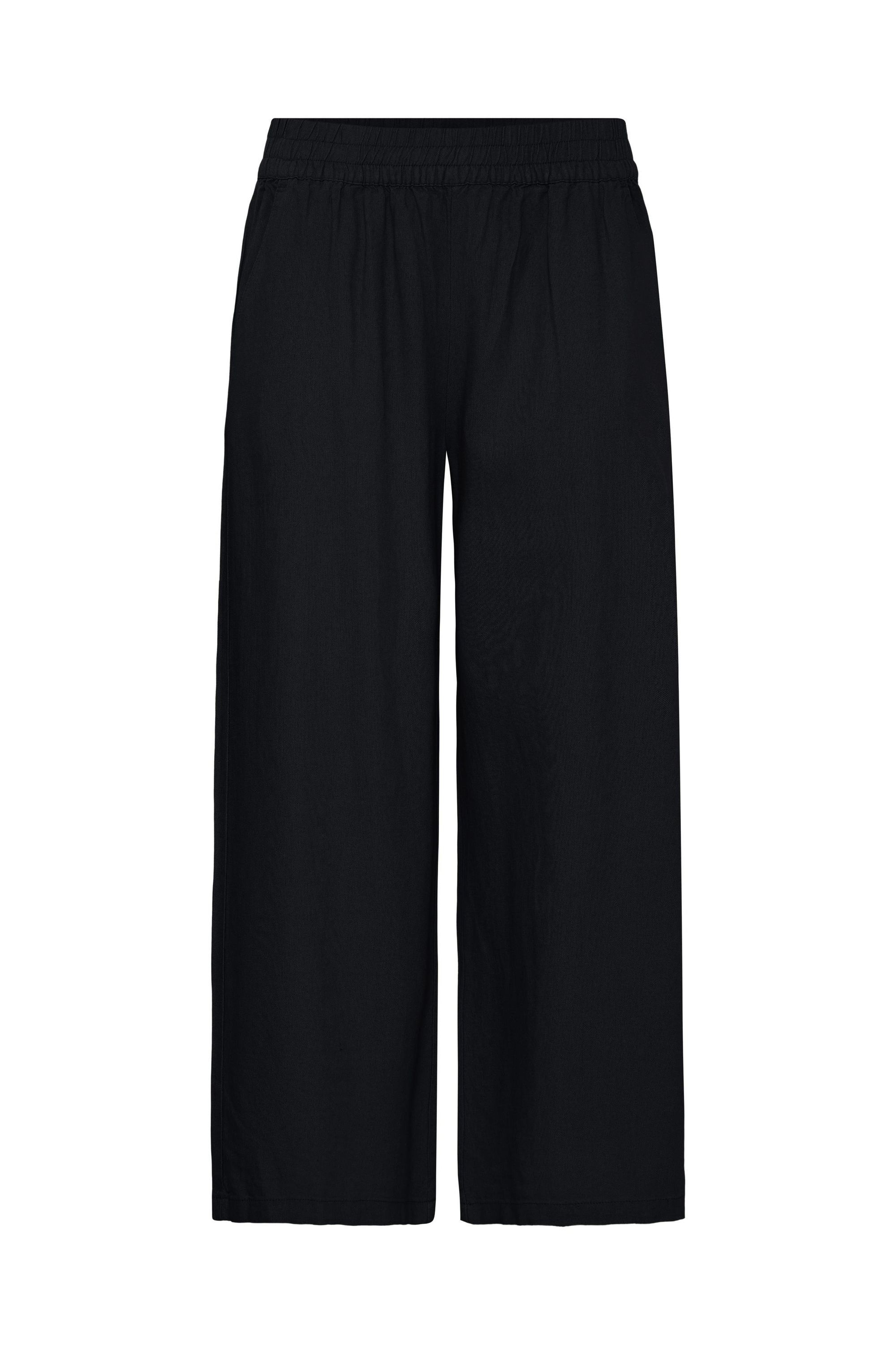 OXMO Loungehose "Loungehose OXNInna Linen Mix"