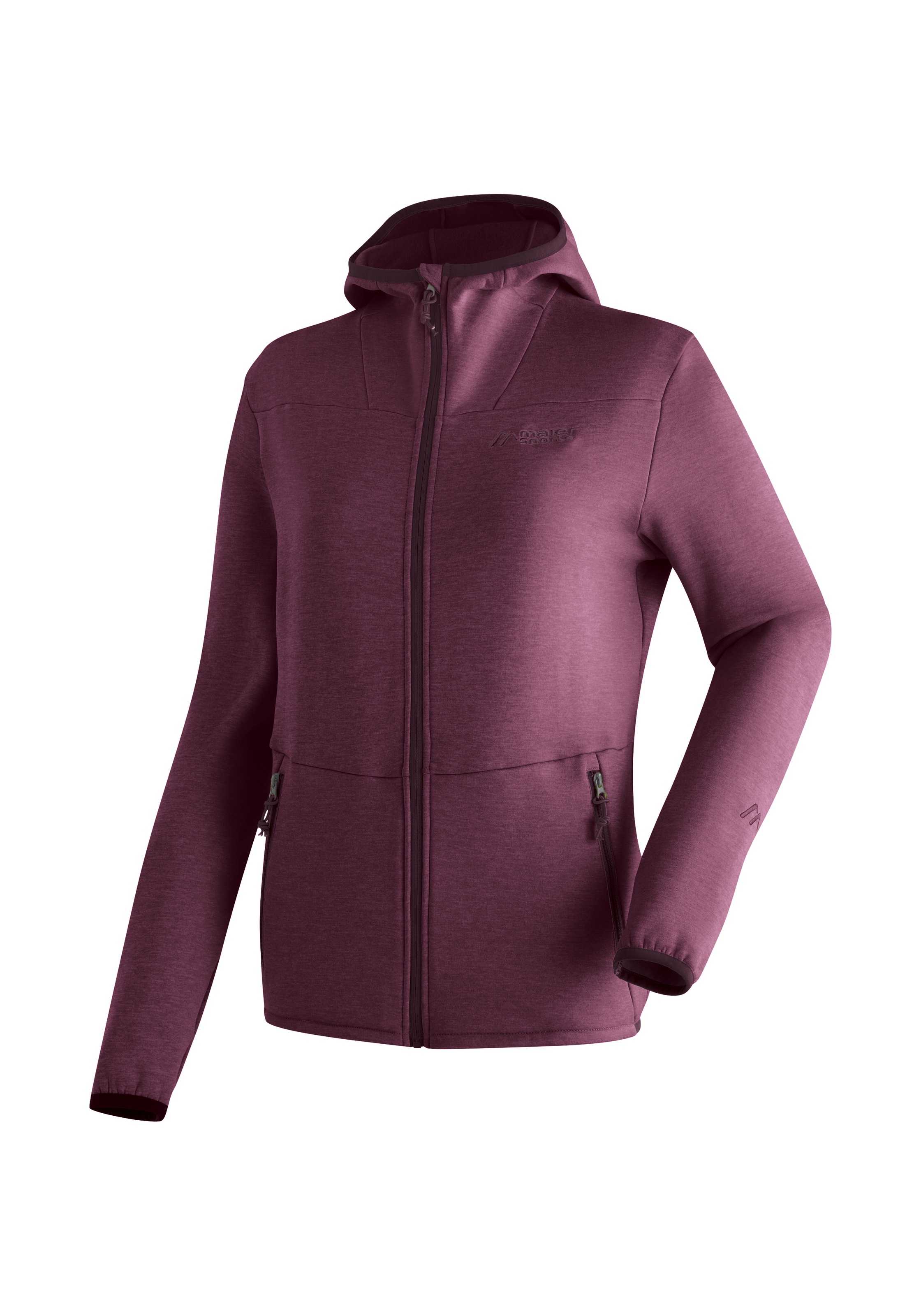 Maier Sports Fleecejacke "Fave W" Damen Fleece mit verstellbarer Kapuze, at günstig online kaufen