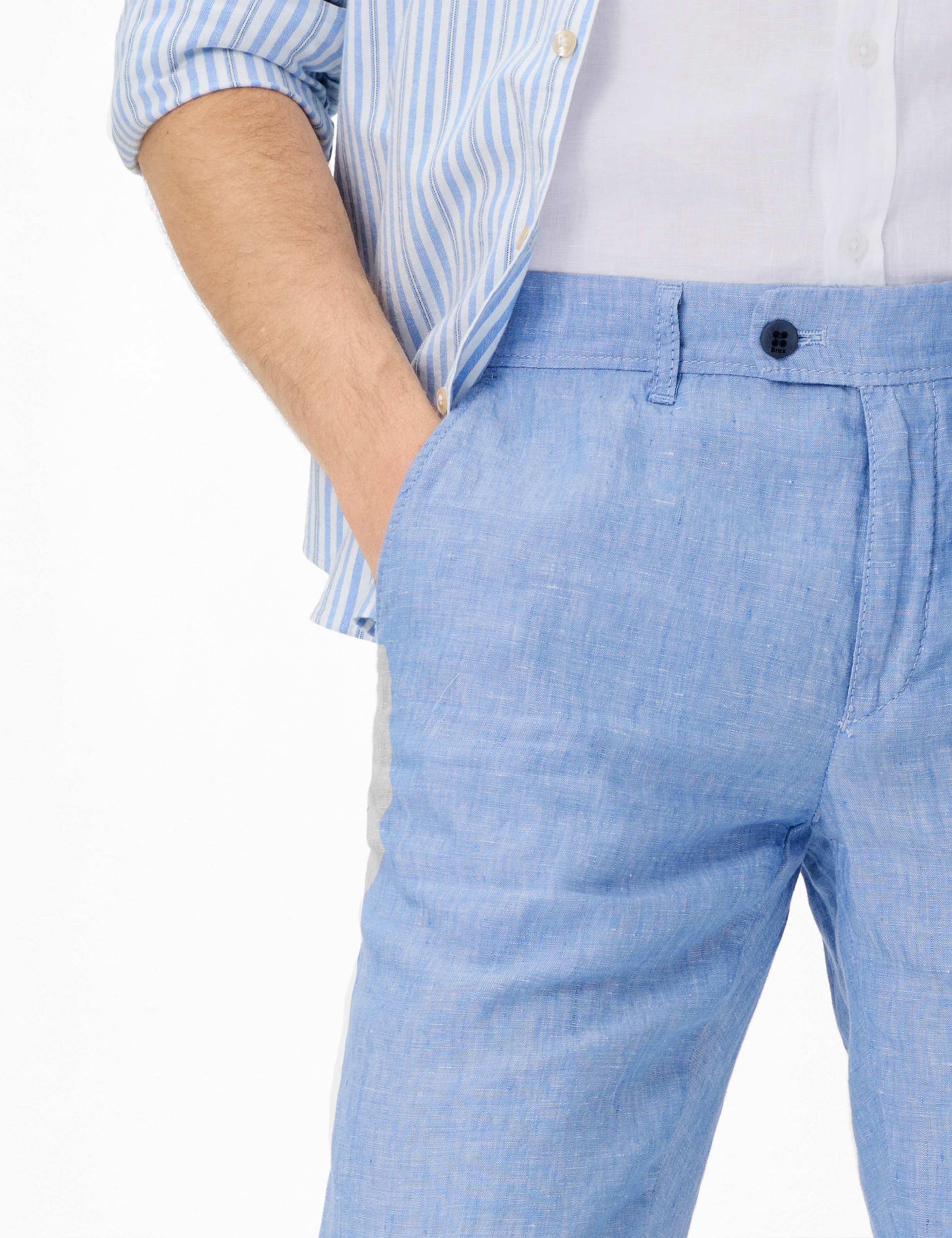 BRAX Evans Chino Hose Hellblau 52 3