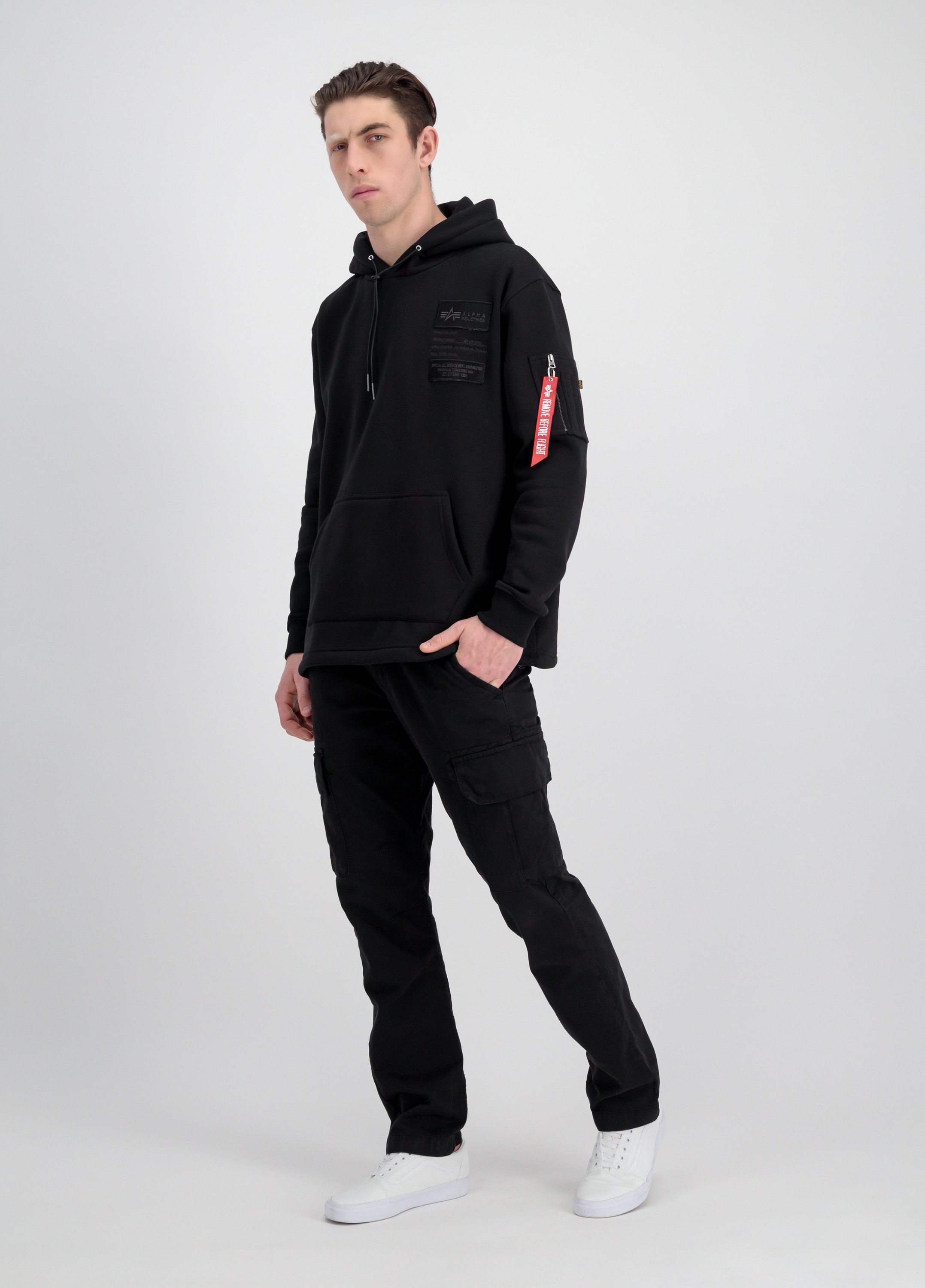 Alpha Industries Hoodie "Alpha Industries Men - Hoodies Patch Hoodie LF" günstig online kaufen