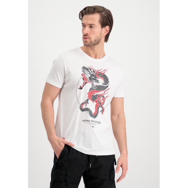 Alpha Industries T-Shirt »Alpha Industries Men - T-Shirts Heritage Dragon T«  ▷ bestellen | BAUR