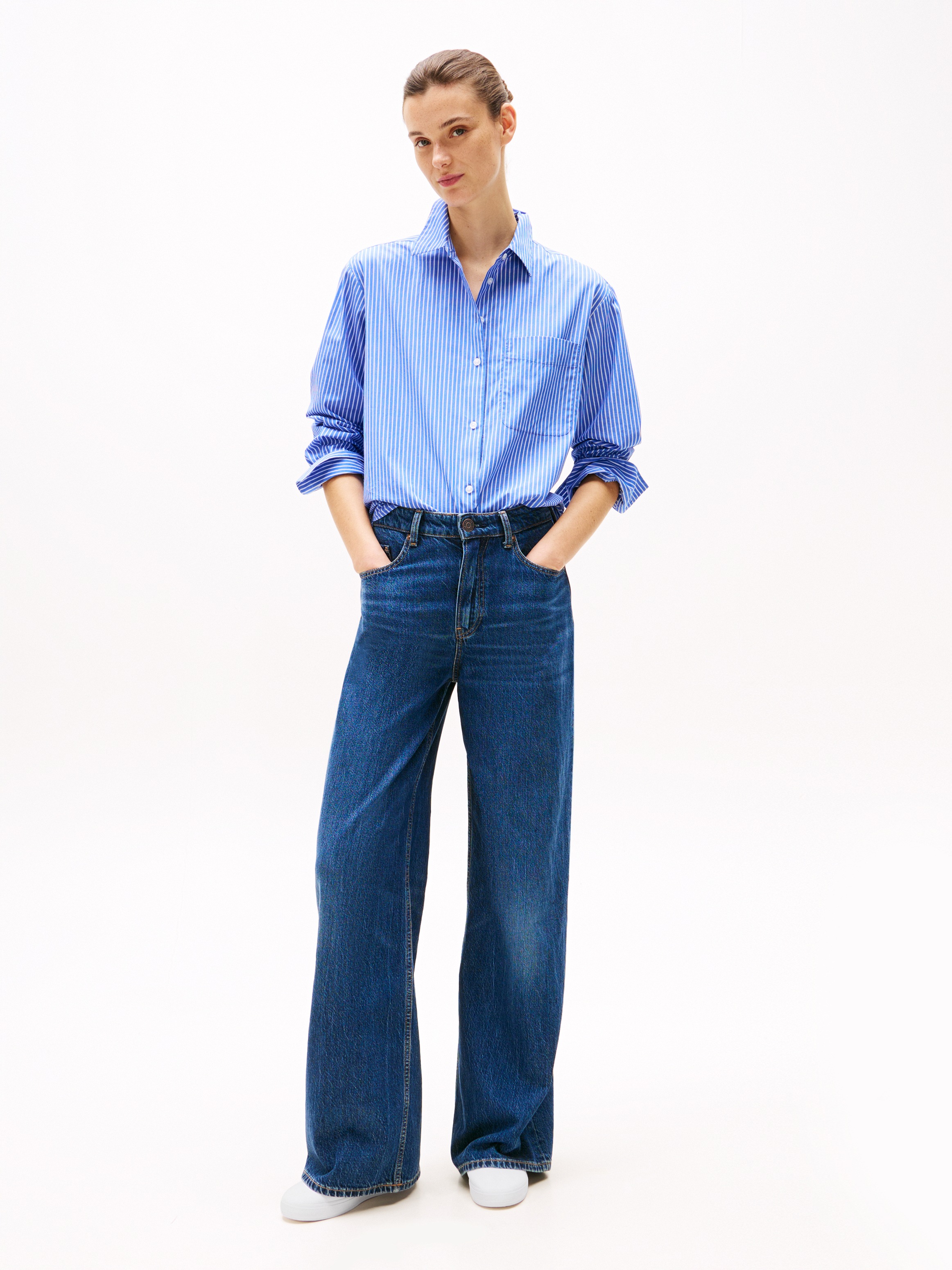 Thumbnail - Tommy Hilfiger Slip-On Sneaker "VULC CANVAS SLIP-ON SNEAKER", Plateau, Freizeitschuh, Halbschuh mit Kontrastbesatz, schm...