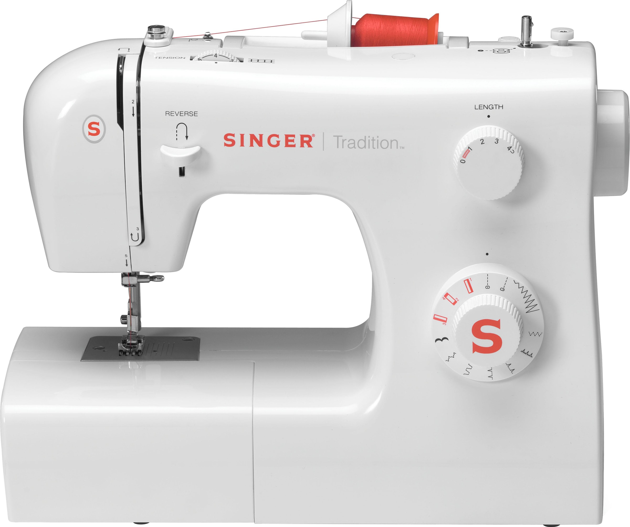 Singer Freiarm-Nähmaschine »TRADITION 10 BAUR 2250«, auf Rechnung Programme 