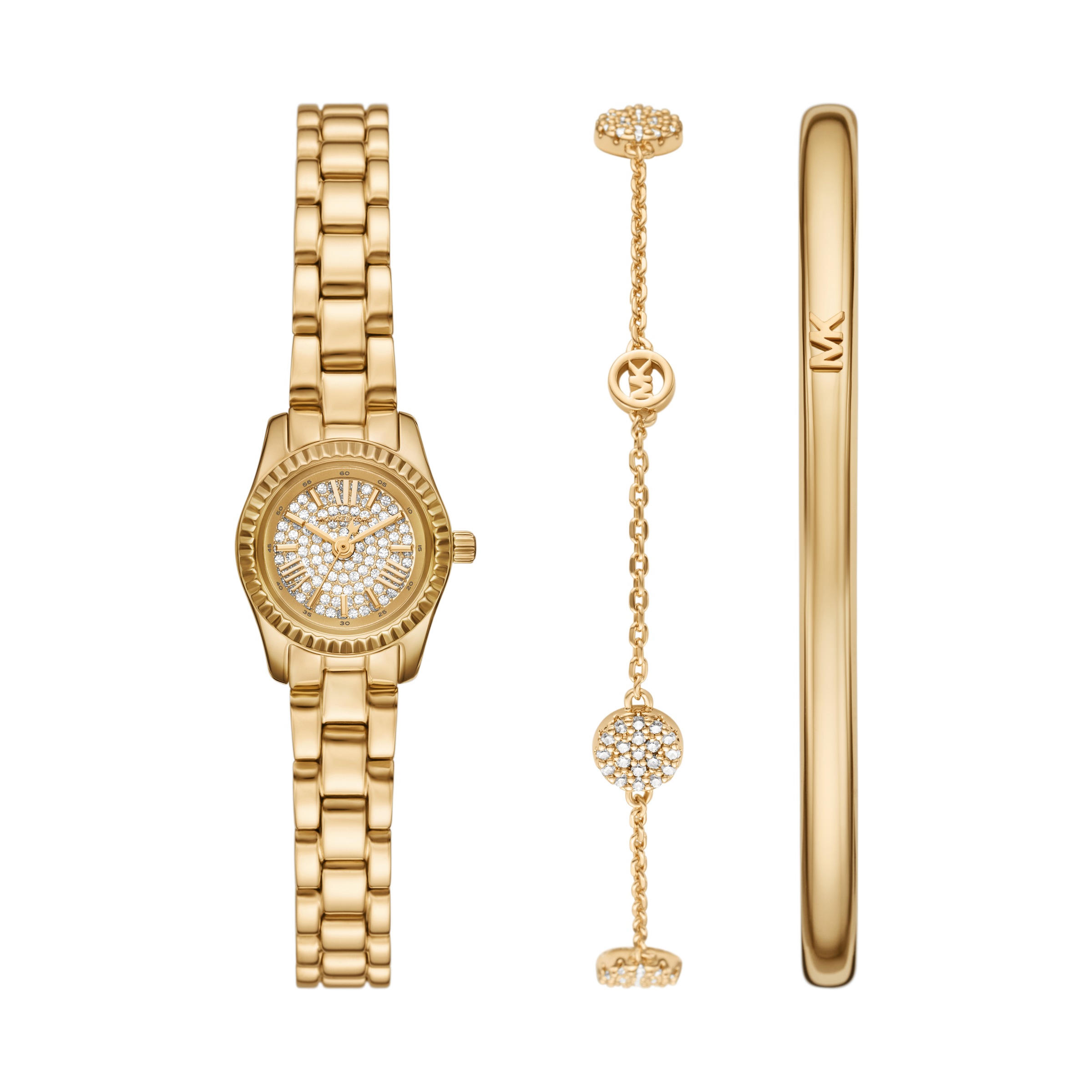 Quarzuhr MICHAEL KORS "LEXINGTON", gelbgoldfarben, Armbanduhren, Damen, Quarzuhr, Armbanduhr, Damenuhr, Edelstahlarmband, Ideal auch als Geschenk 2