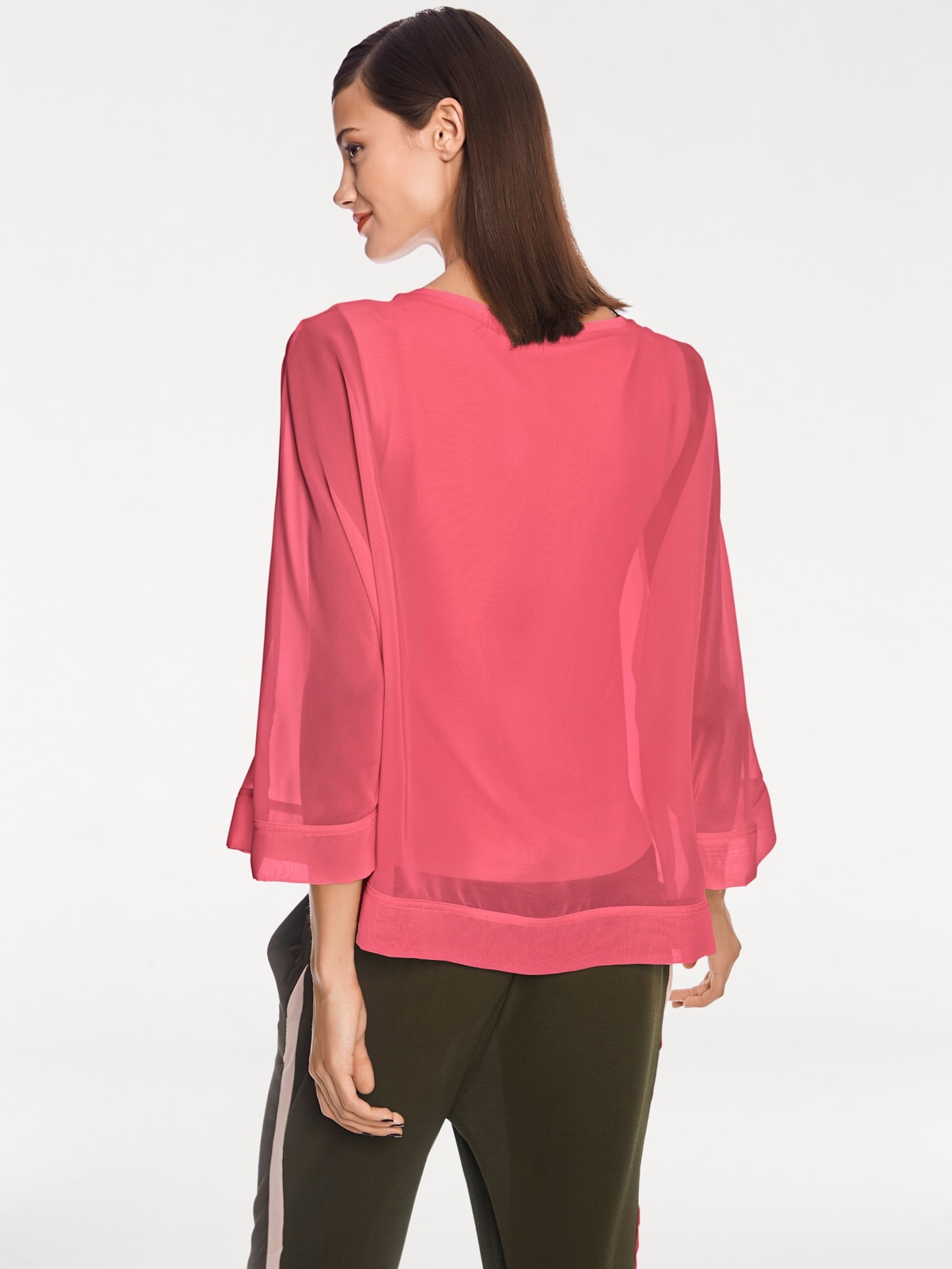 HEINE Blusenshirt Women Purple 44/46 2