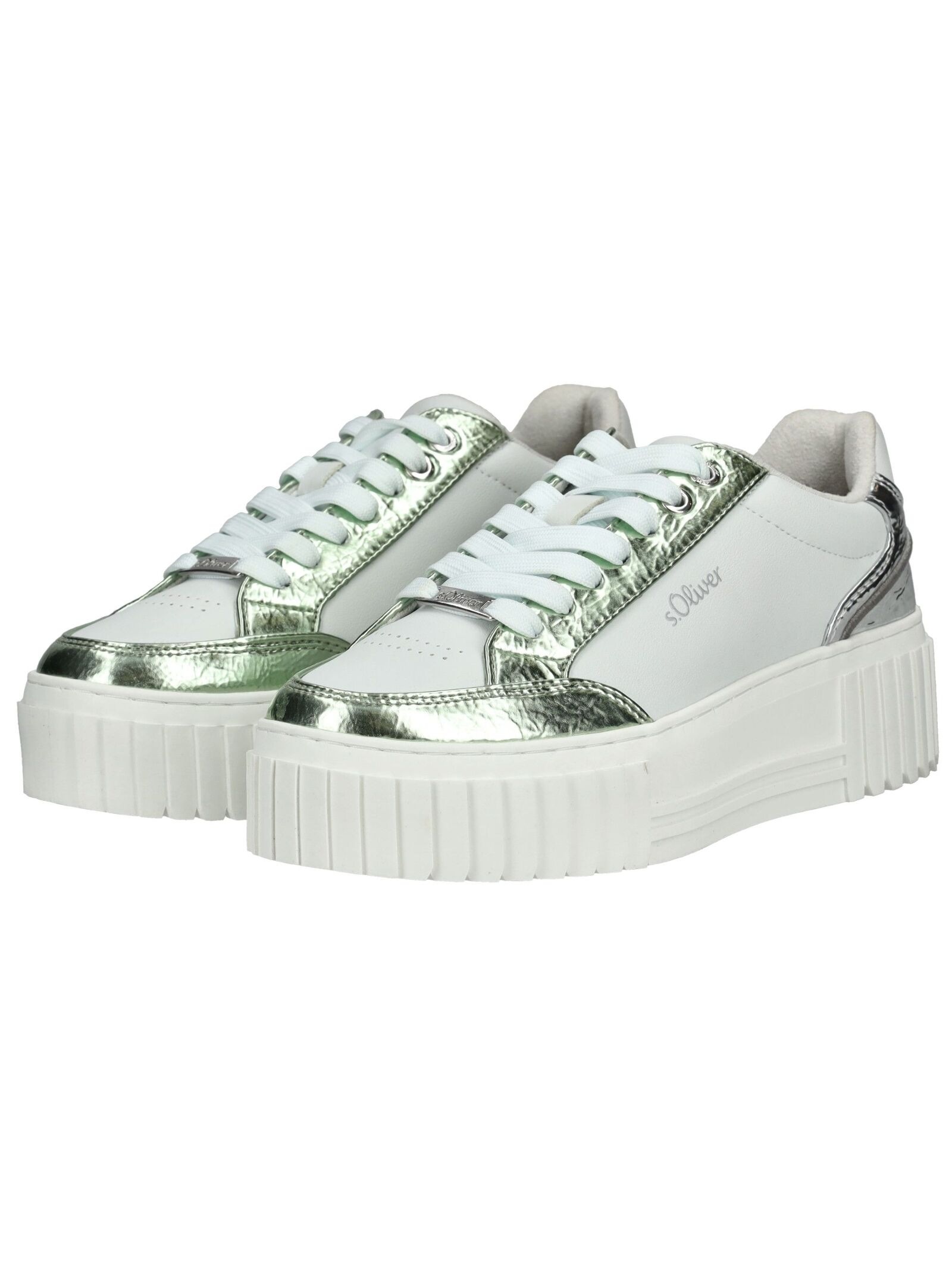 s.Oliver Plateausneaker »s.Oliver Sneaker Lederimitat«