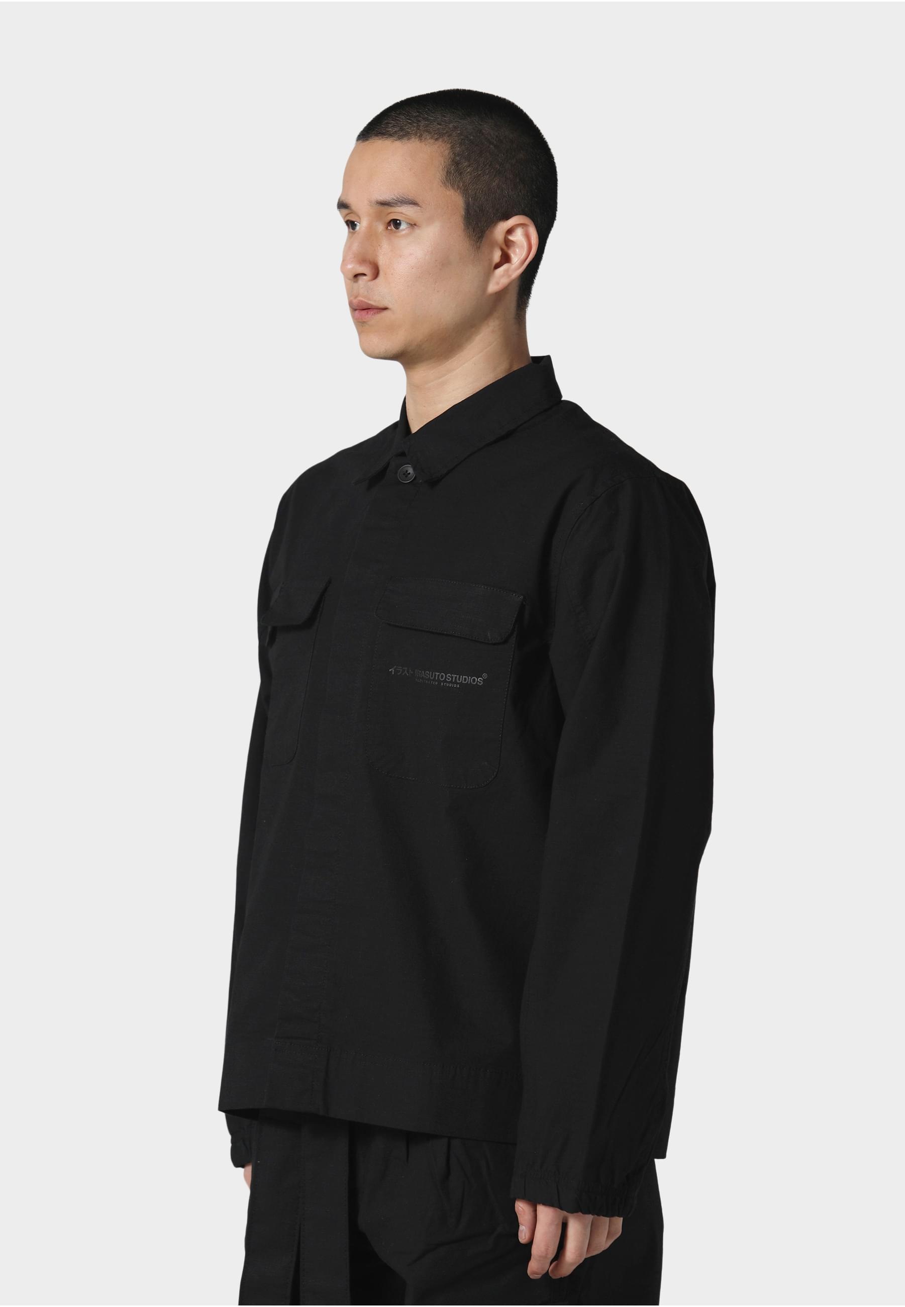 Irasuto Studios Allwetterjacke »Irasuto Studios RIP STOP COACH JACKET«, (1 St.), ohne Kapuze