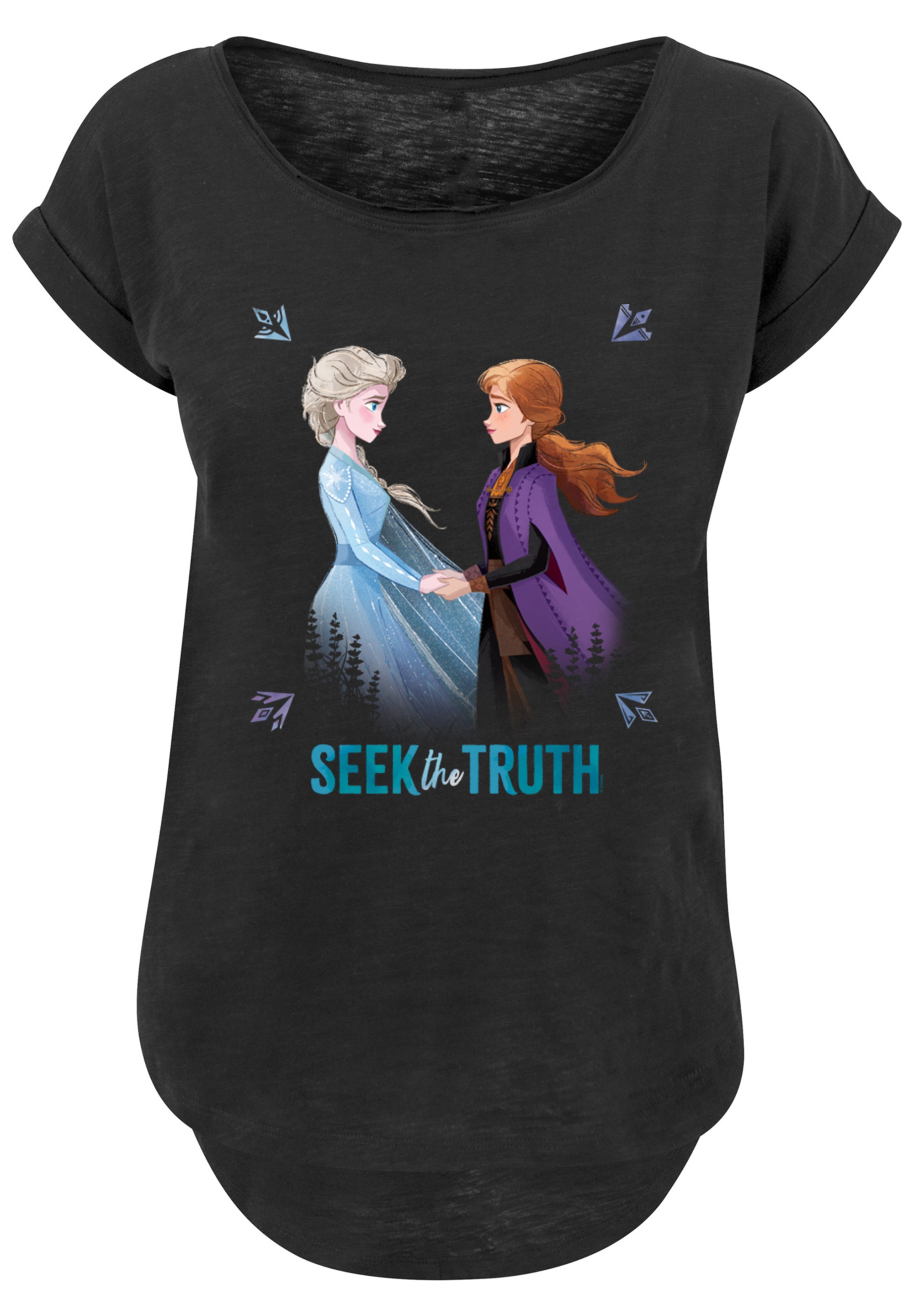 F4NT4STIC T-Shirt »Disney Frozen 2 Elsa And Anna Seek The Truth«, Print