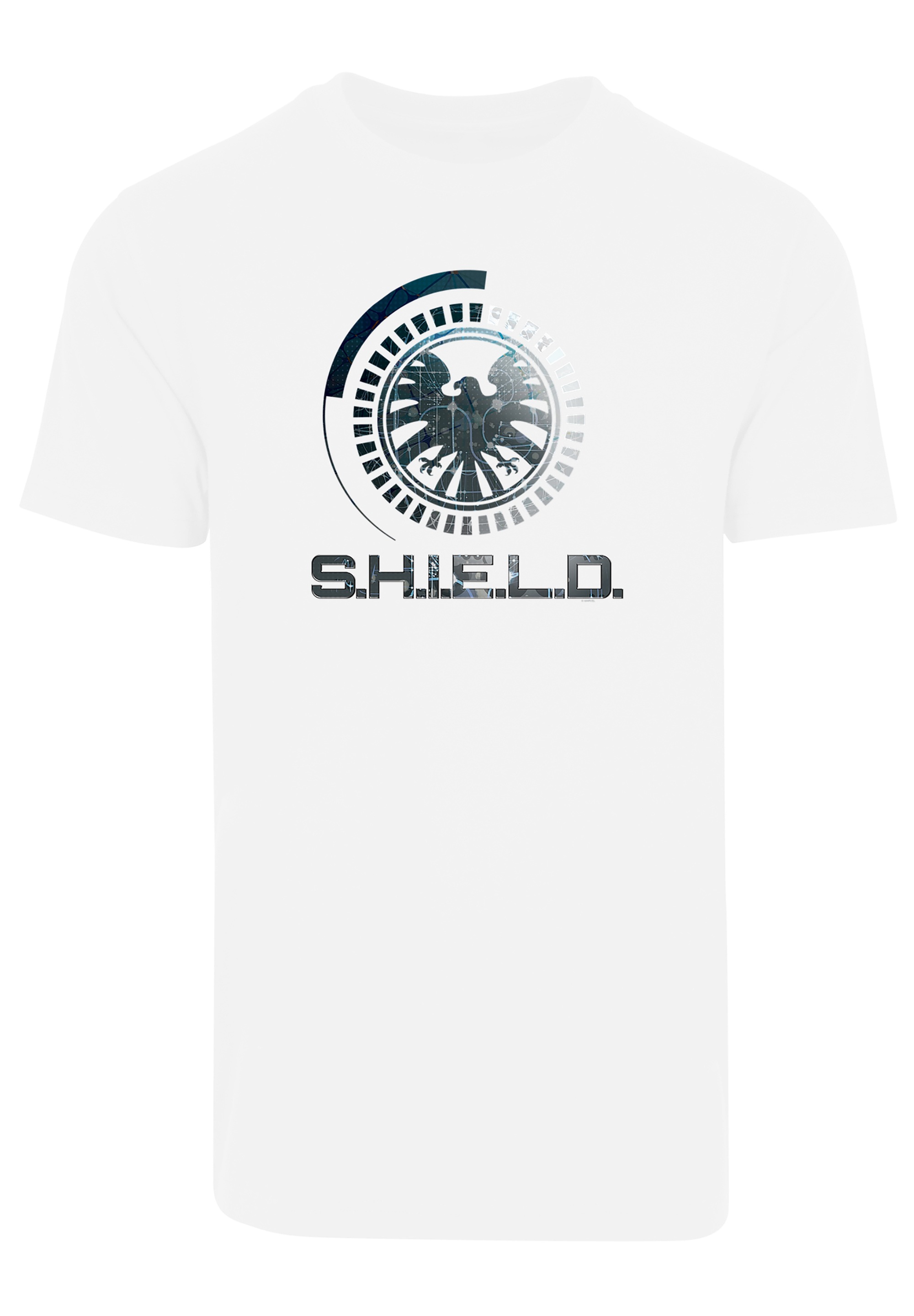 F4NT4STIC T-Shirt »Marvel Avengers Shield Circuits«, Print