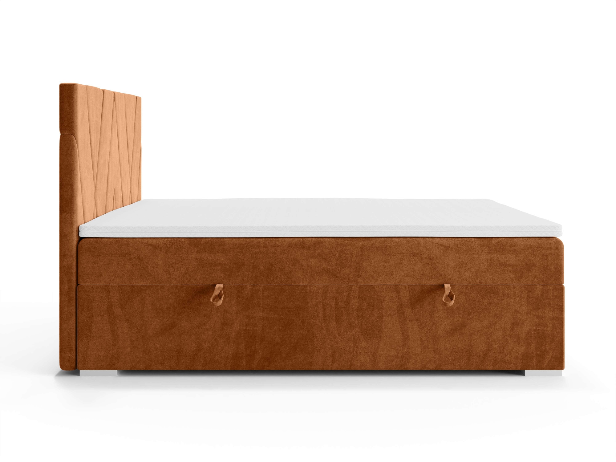Places of Style Polsterbett »Liania mit Matratze und Topper, in 2 Breiten (160 und 180 cm)«, Boxspringbett mit Bettkasten, Matratze (BFK/TFK) und Topper