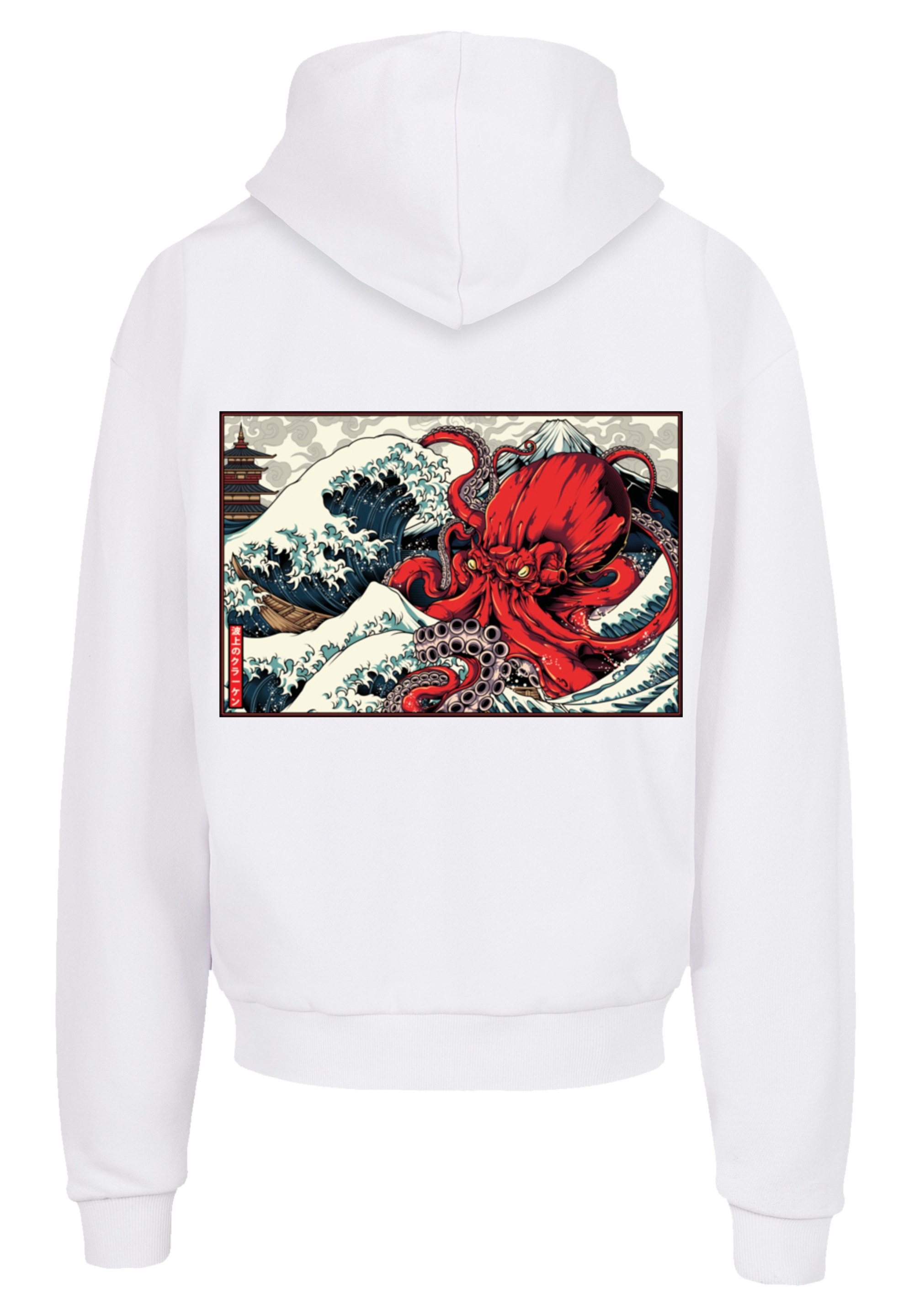 F4NT4STIC Kapuzenpullover »Octopus Japan«, Print