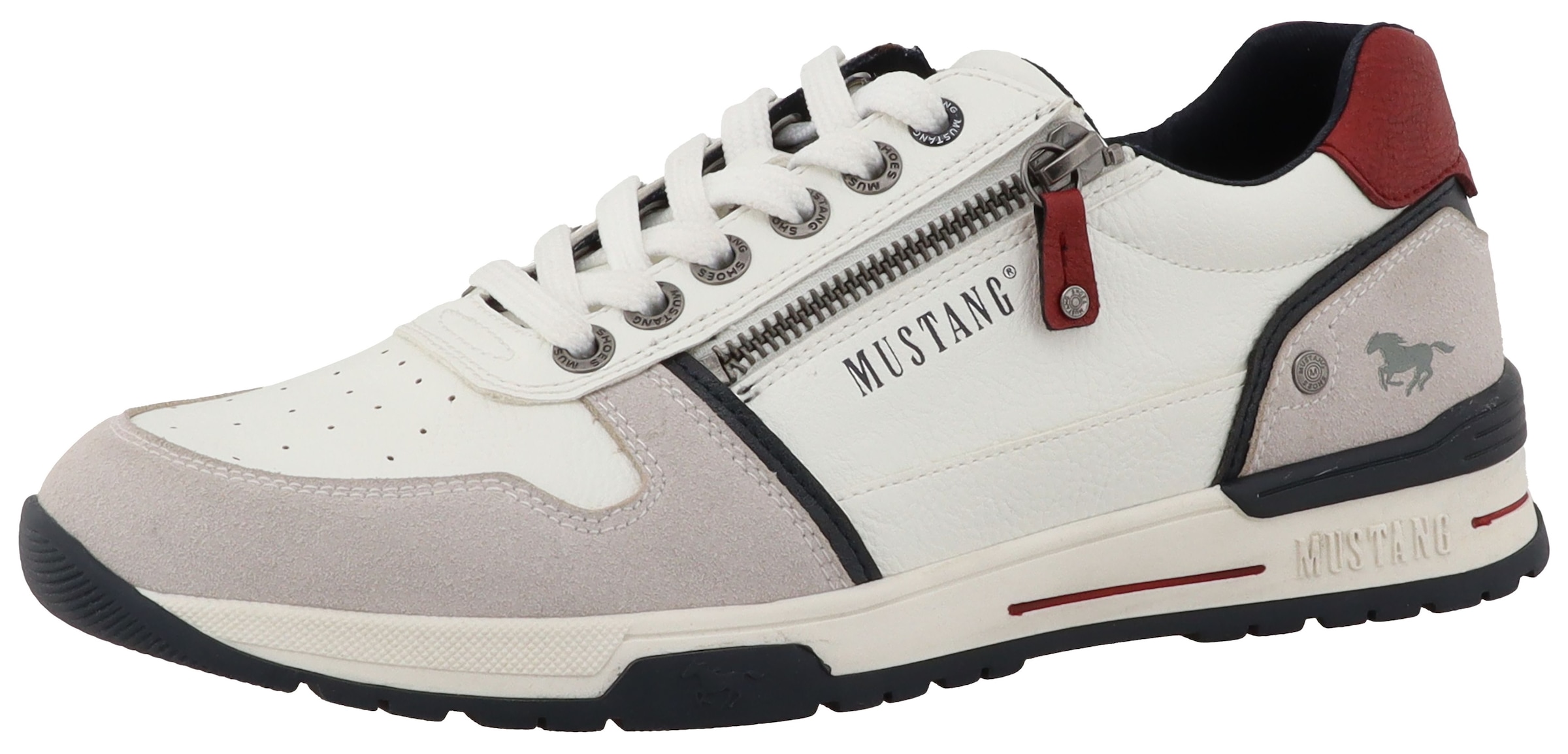 Mustang Shoes Sneaker "Filippo" Freizeitschuh, Halbschuh, Schnürer mit seit günstig online kaufen