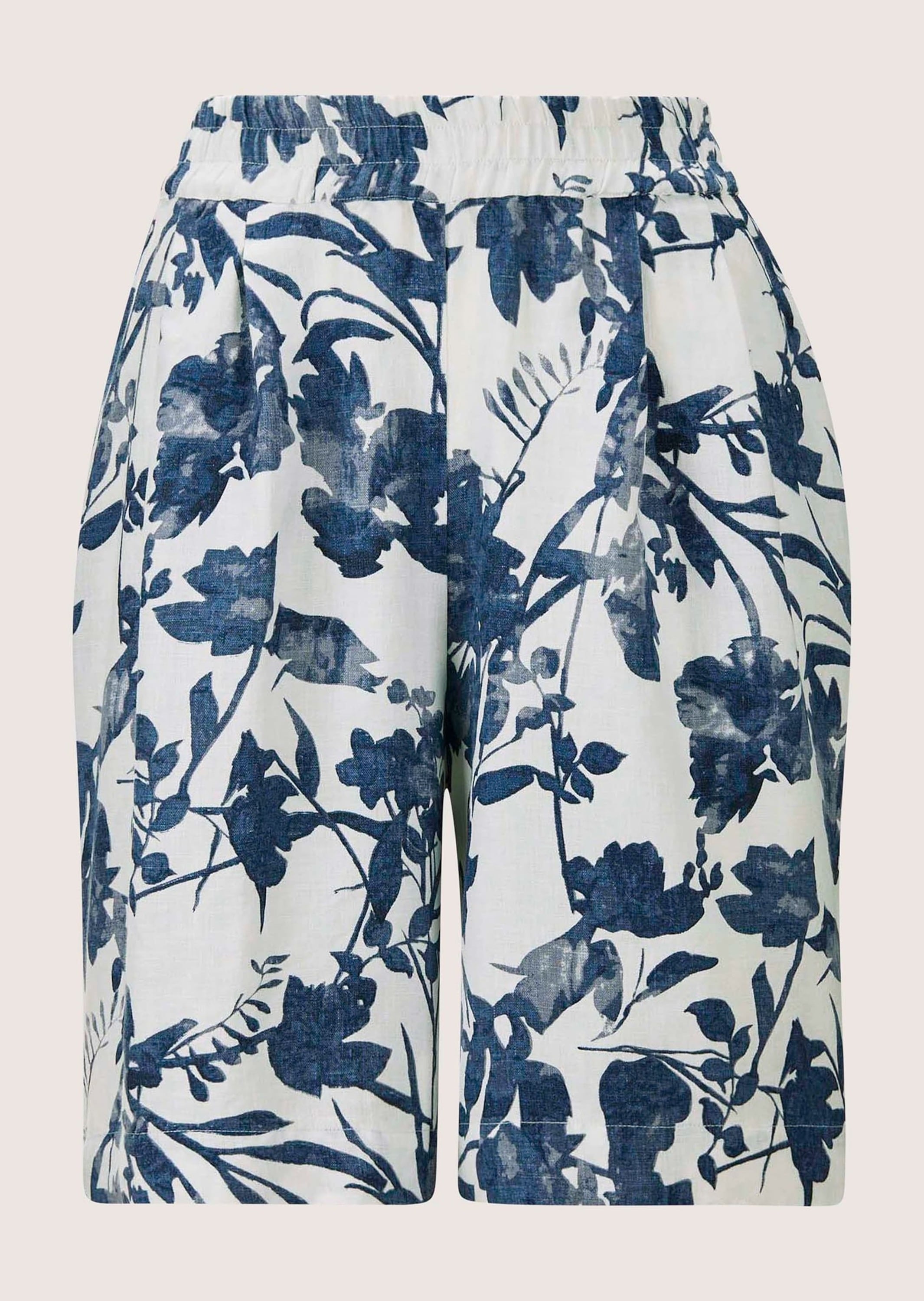 MADELEINE Bermudas "Bermuda Leinen-Bermuda mit Unikat-Print" günstig online kaufen