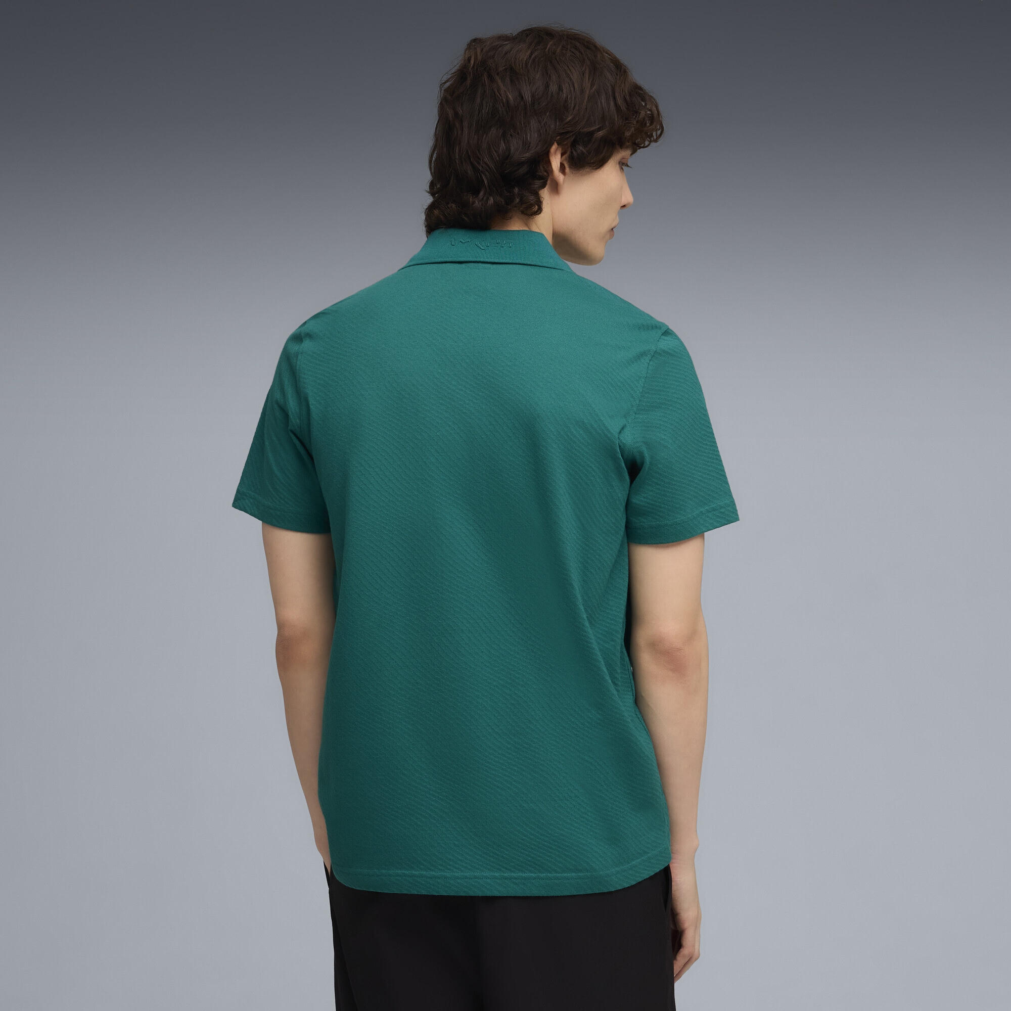 PUMA Poloshirt »PUMA x ASTON MARTIN ARAMCO F1® TEAM Jacquard Polo Herren«