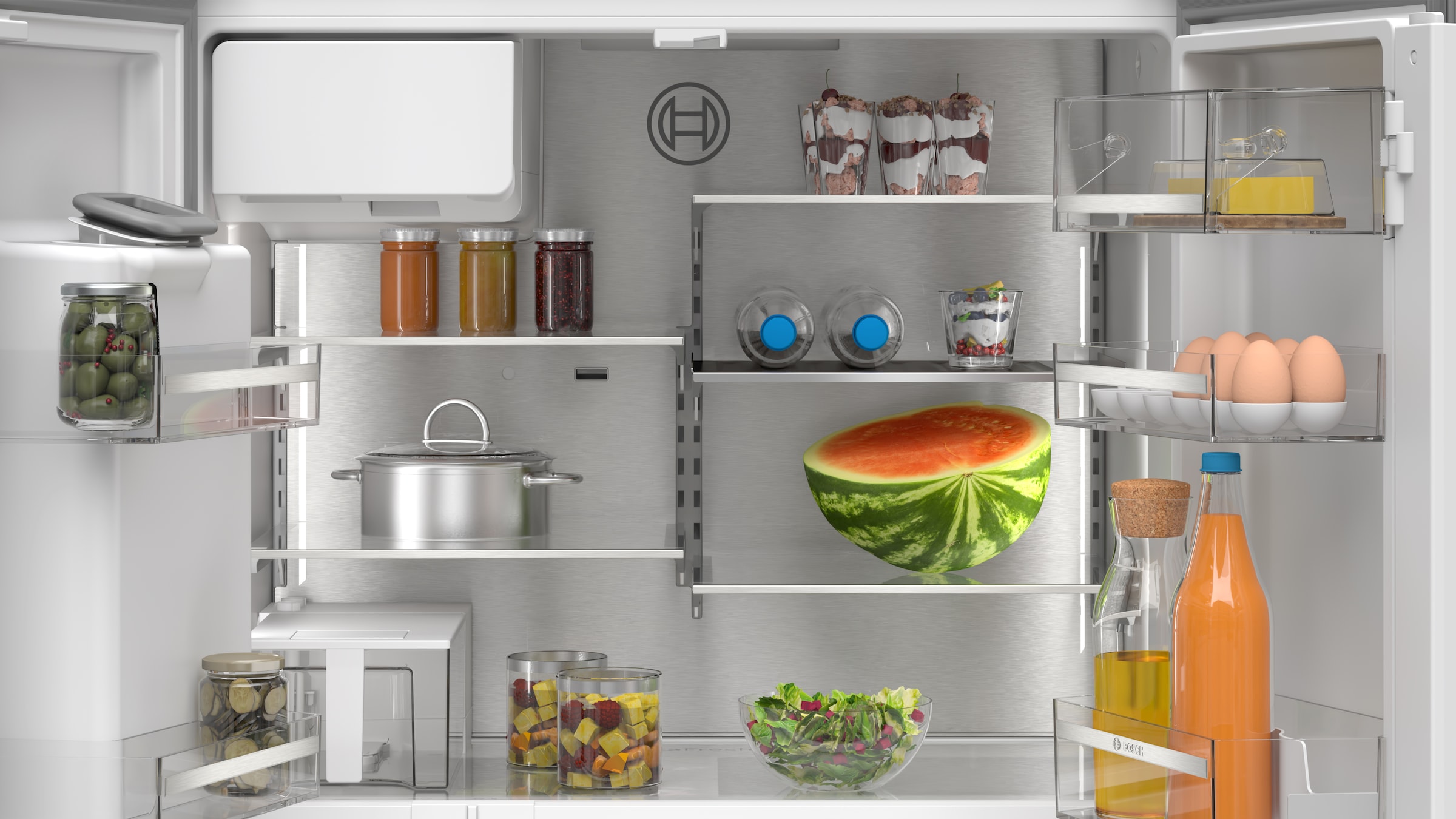 BOSCH Multi Door Serie 6 »KFI96AXEA«