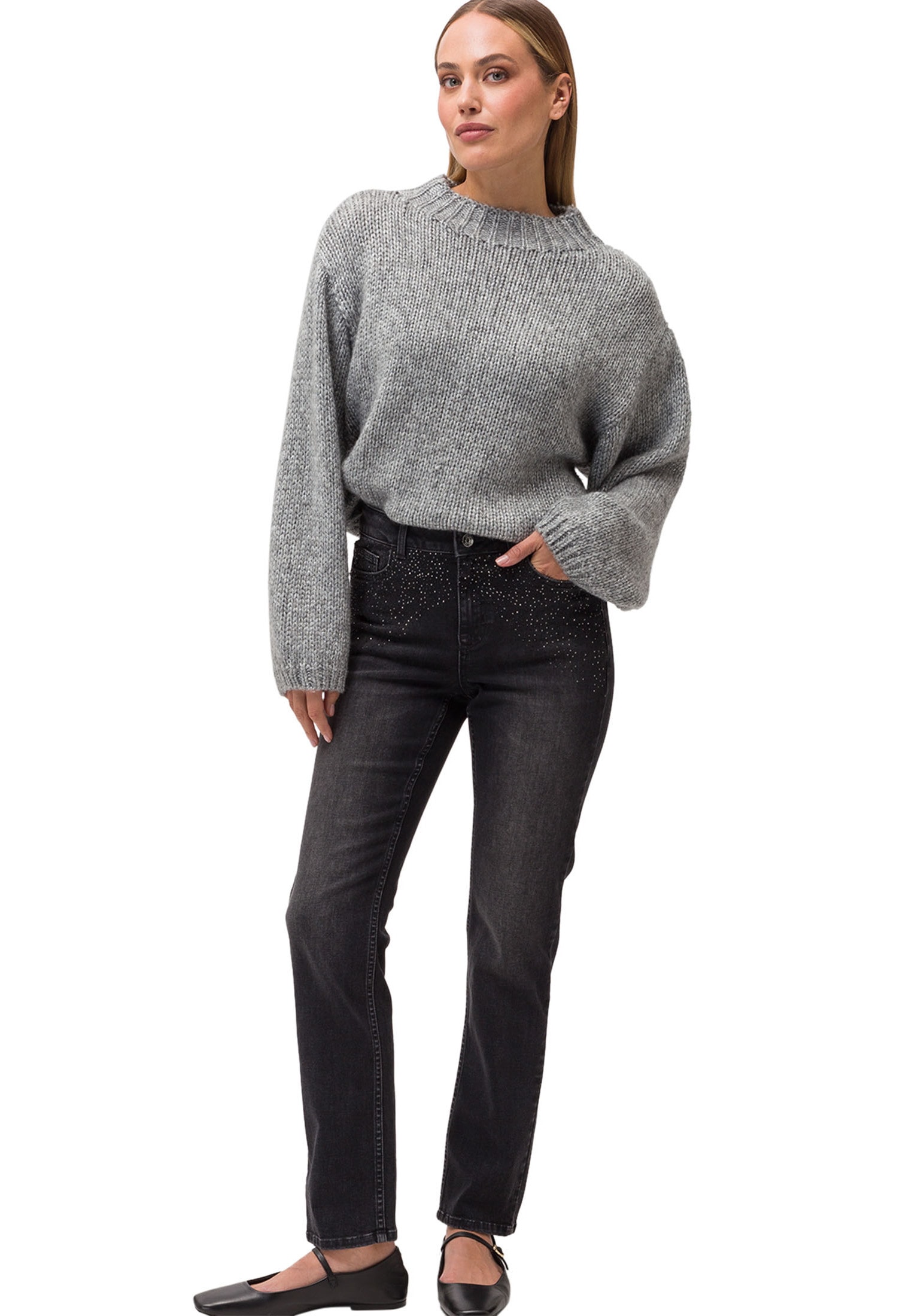 Zero Slim-fit-Jeans »zero Jeans Style SEATTLE Slim Leg 30 Inch«