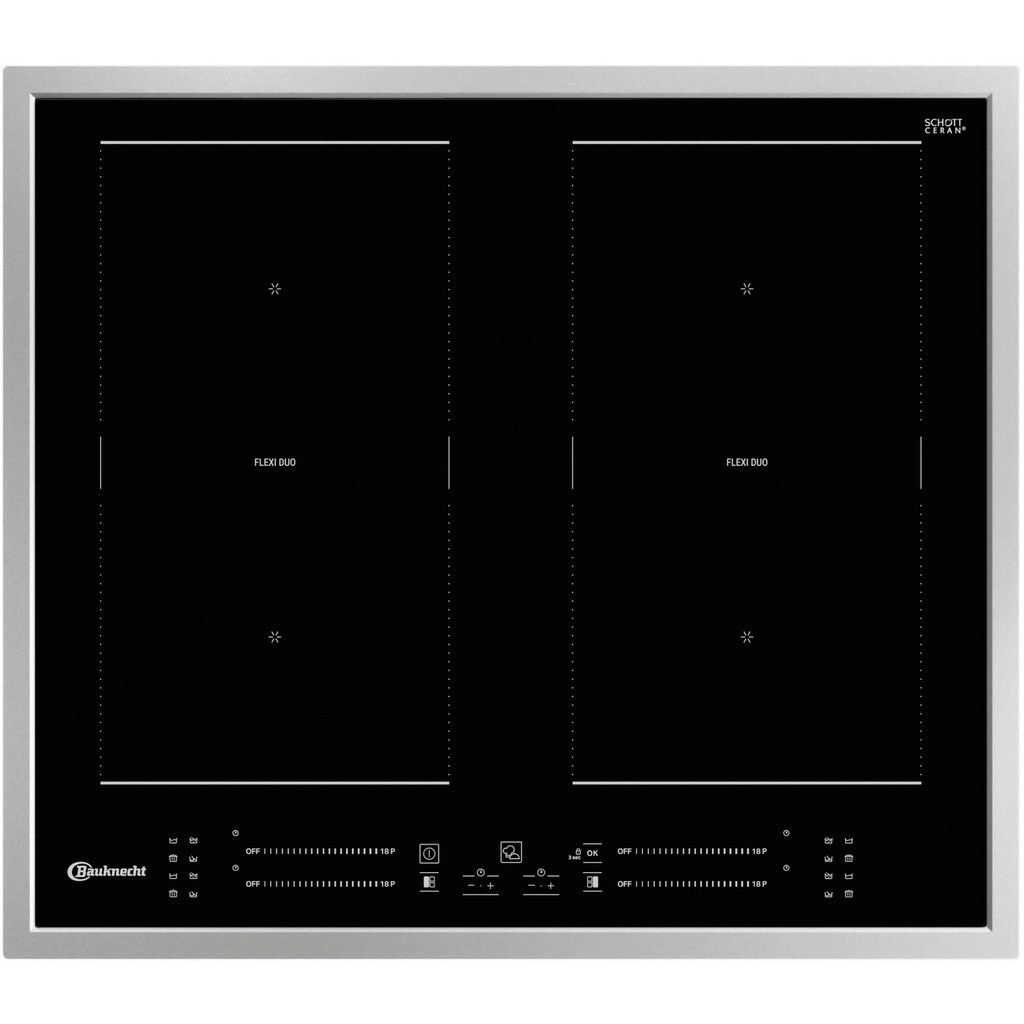 BAUKNECHT Flex-Induktions-Kochfeld von SCHOTT CERAN® »BS 4160C FT«, BS 4160C FT