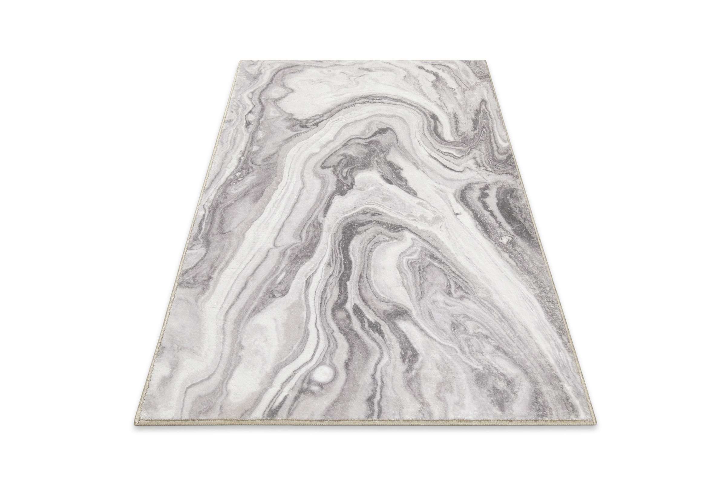 Wecon home Badematte »Jani«, Marmor Design, waschbar, rutschfest, schnell trocknend, Badteppich