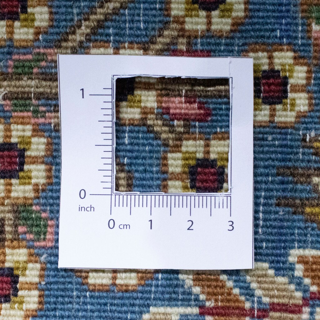 morgenland Wollteppich »Rafsanjan Teppich handgeknüpft beige«, rechteckig