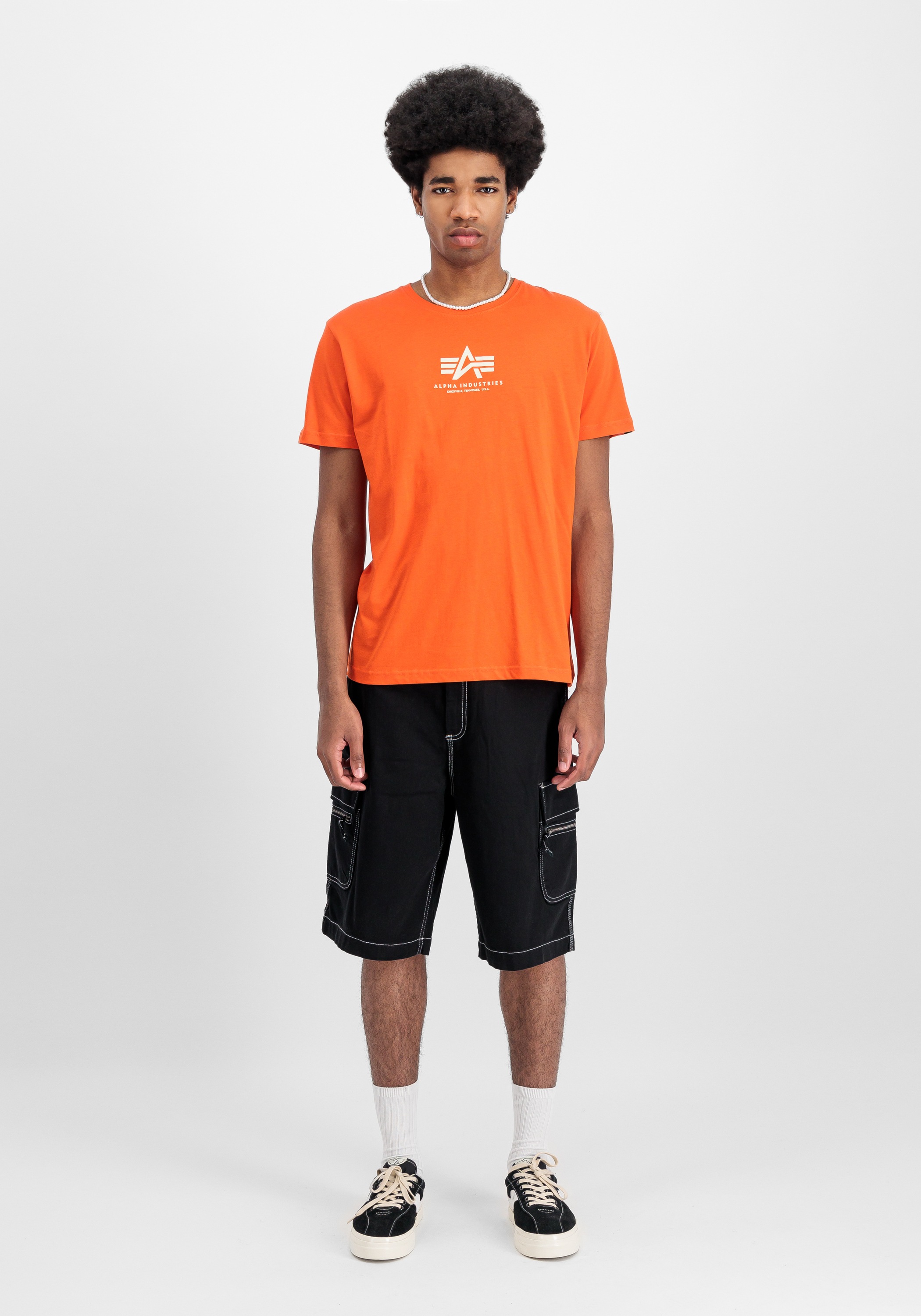Thumbnail - Alpha Industries T-Shirt "Alpha Industries Men - T-Shirts Basic T-Shirt ML"