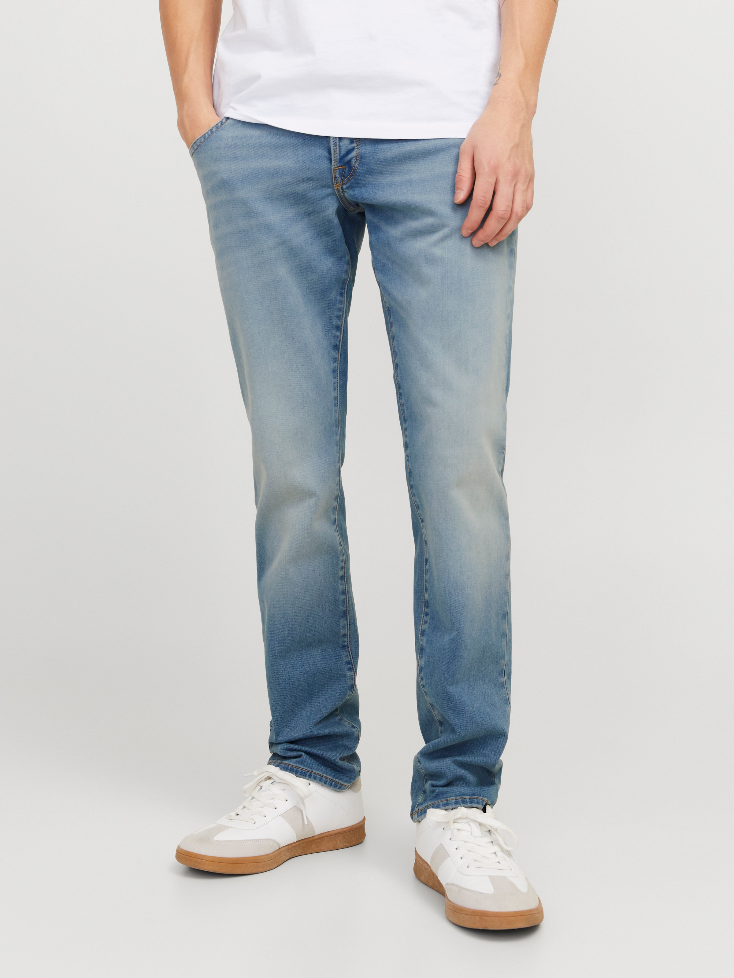 Jack & Jones Tapered-fit-Jeans "JJIMIKE JJFOX I.K. GE 42" günstig online kaufen