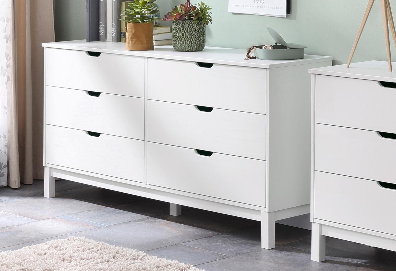 Home affaire Kommode Post, aus schönem massivem Kiefernholz, mit vielen Stauraummöglichkeiten, Breite 150 cm