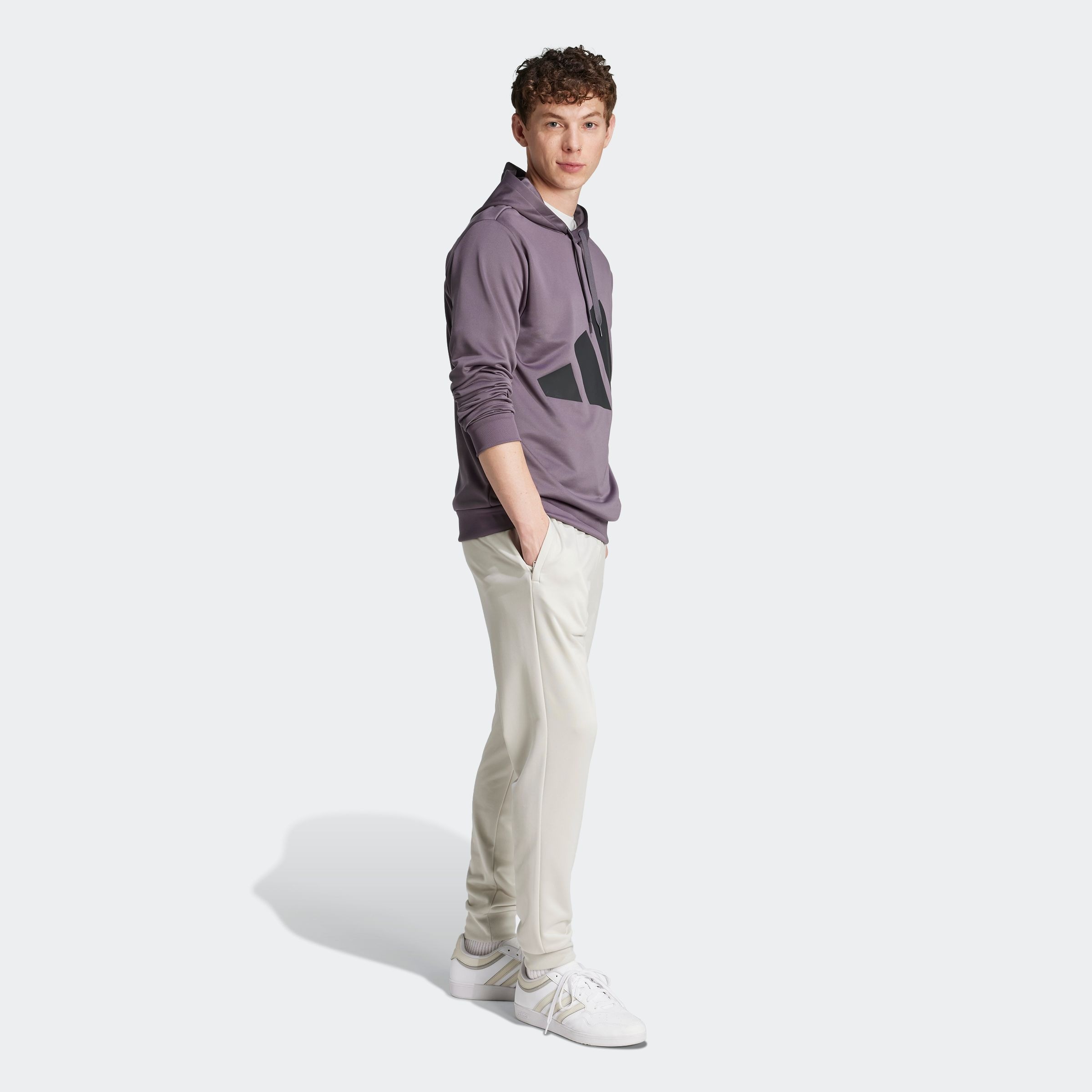 adidas Sportswear Trainingsanzug »M BL FT HD TS«, (2 tlg.), aus weichem French-Terry-Material, Hoodie