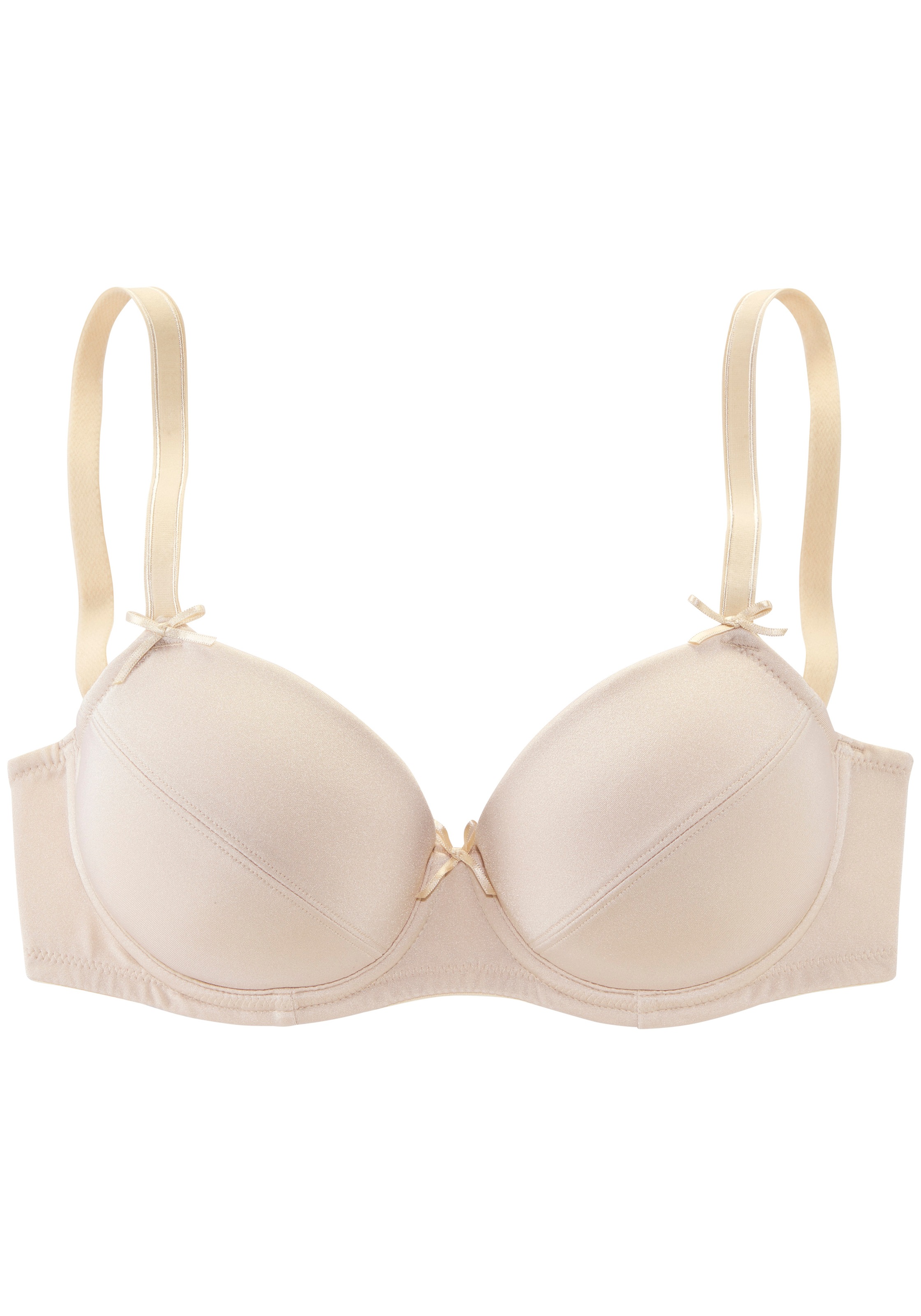 Nuance by Lascana Push-up-BH », BH mit Bügel, Schalen-BH« mit herausnehmbaren Kissen, Dessous