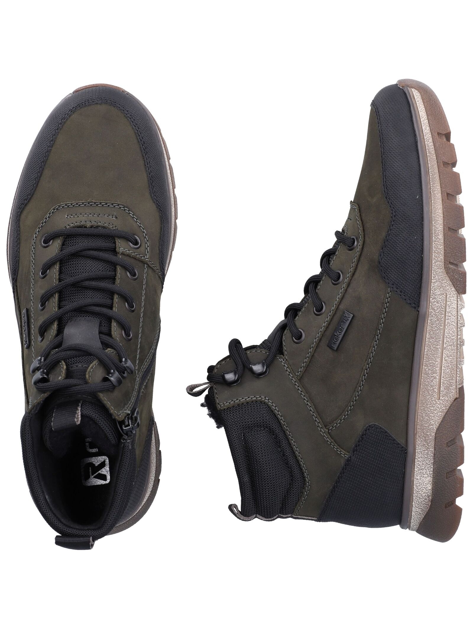 Rieker Schnürstiefelette »Rieker Stiefelette Leder«