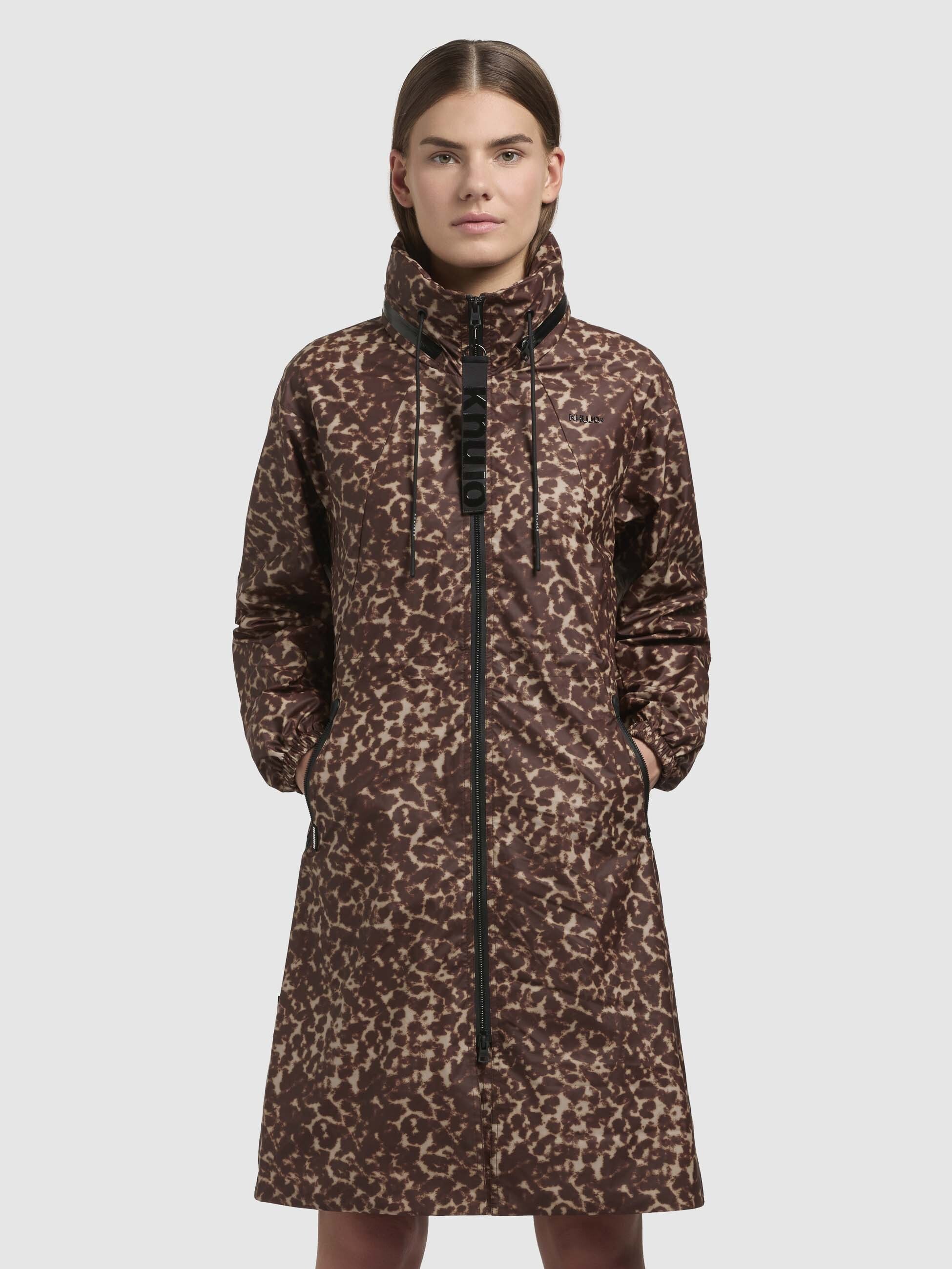 khujo Kurzmantel "ERTHE LEO PRINT" günstig online kaufen
