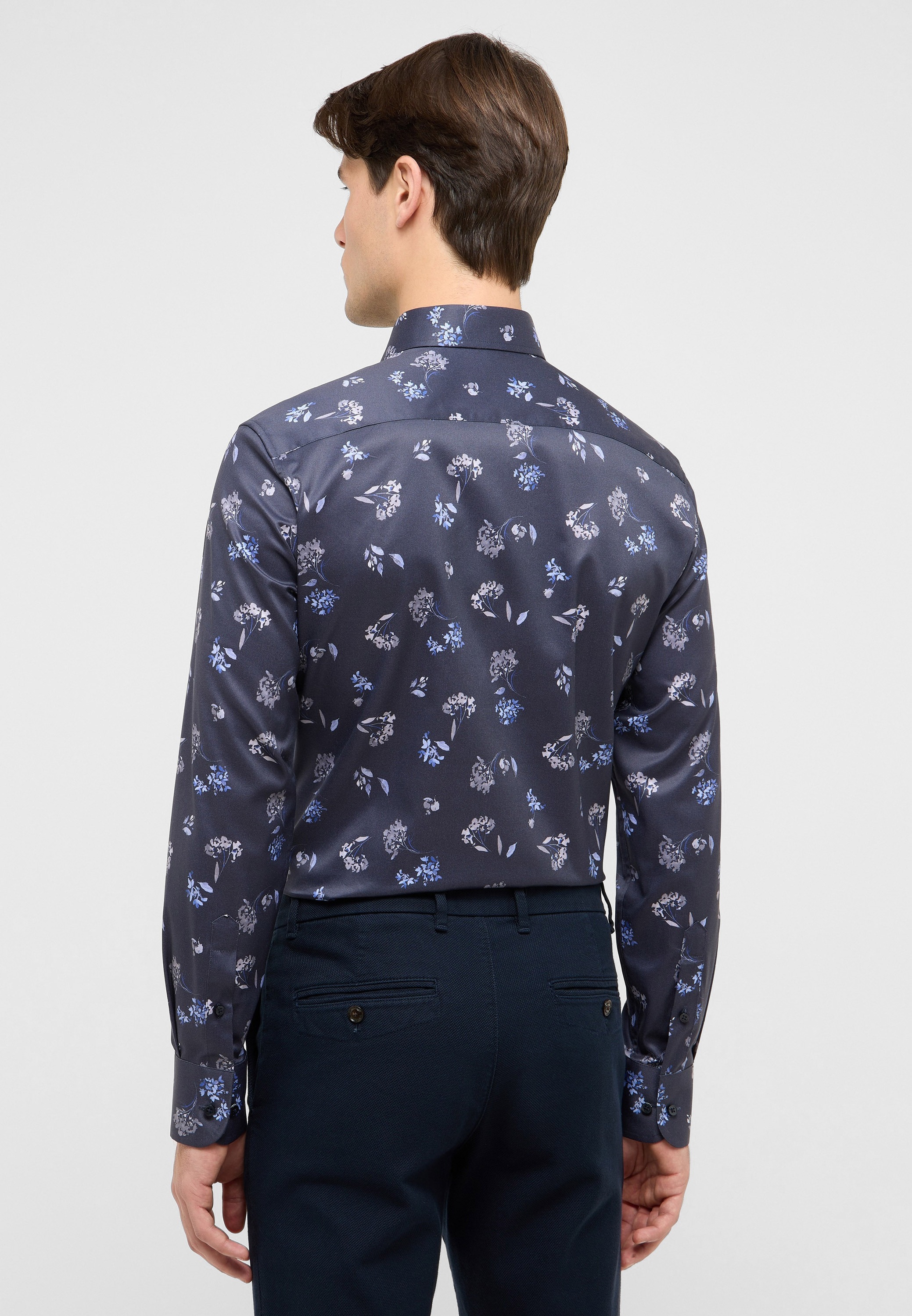 Eterna Langarmhemd "SLIM FIT" NON IRON (bügelfrei) günstig online kaufen