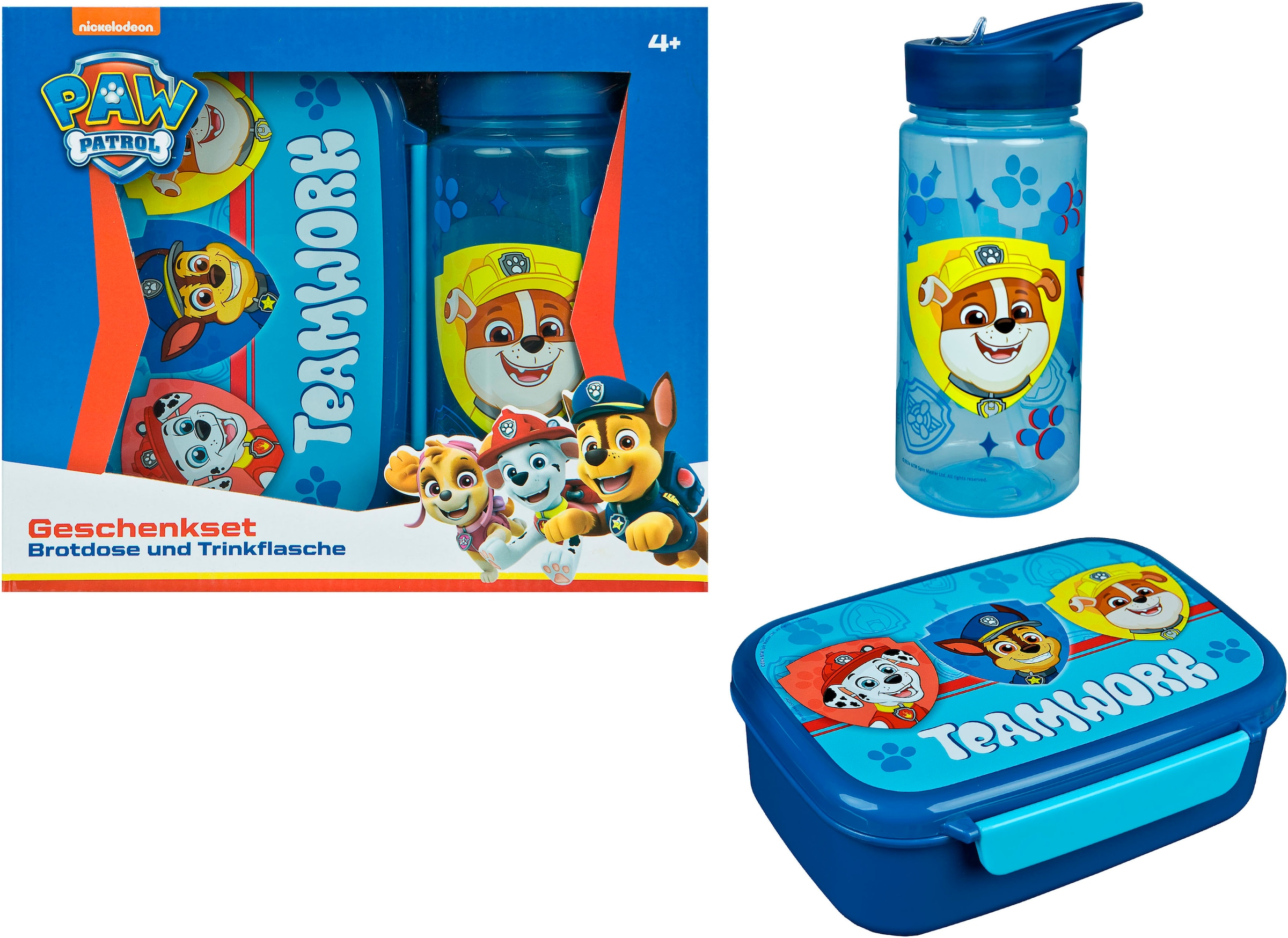 Scooli Lunchbox "Paw Patrol" Set, 2 tlg. mit Trinkflasche günstig online kaufen