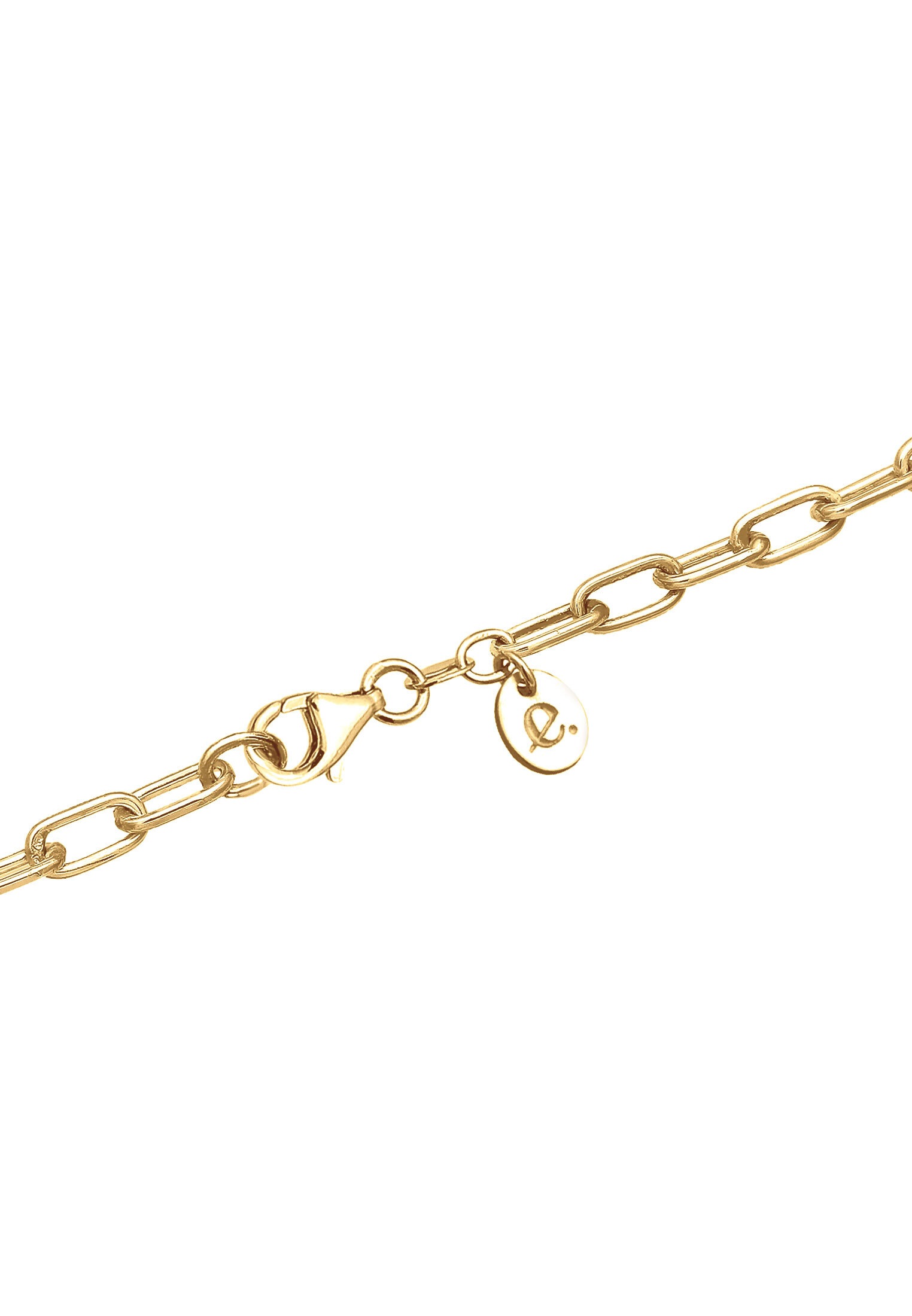 Elli Premium Kette ohne Anhänger »Basic Gliederkette Blogger Trend 925er Silber«