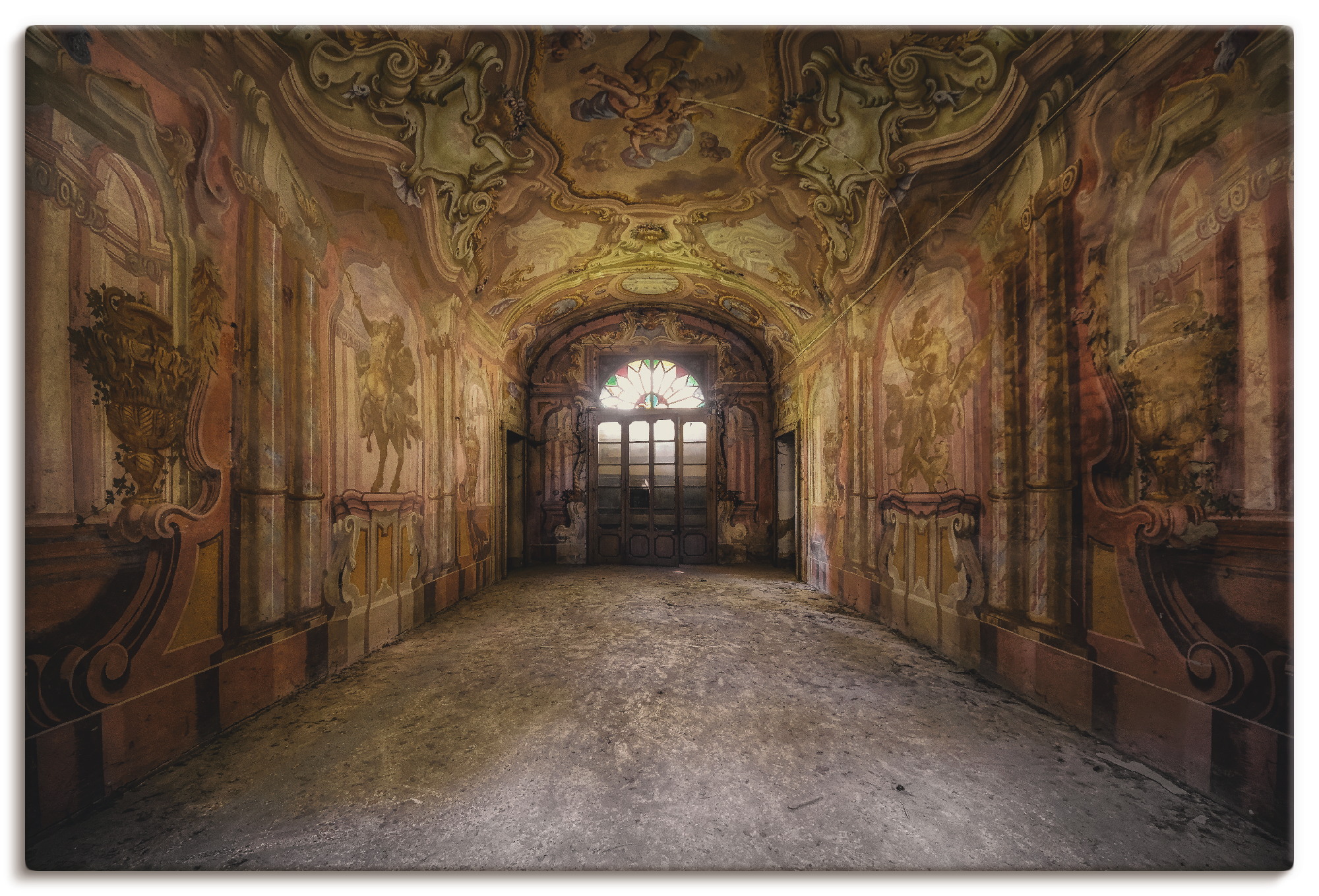 Artland Wandbild "Lost Place - Villa - verlassene Orte" Gebäude 1 Stk. tlg. als Alubild, Leinwandbild in verschied. Größen