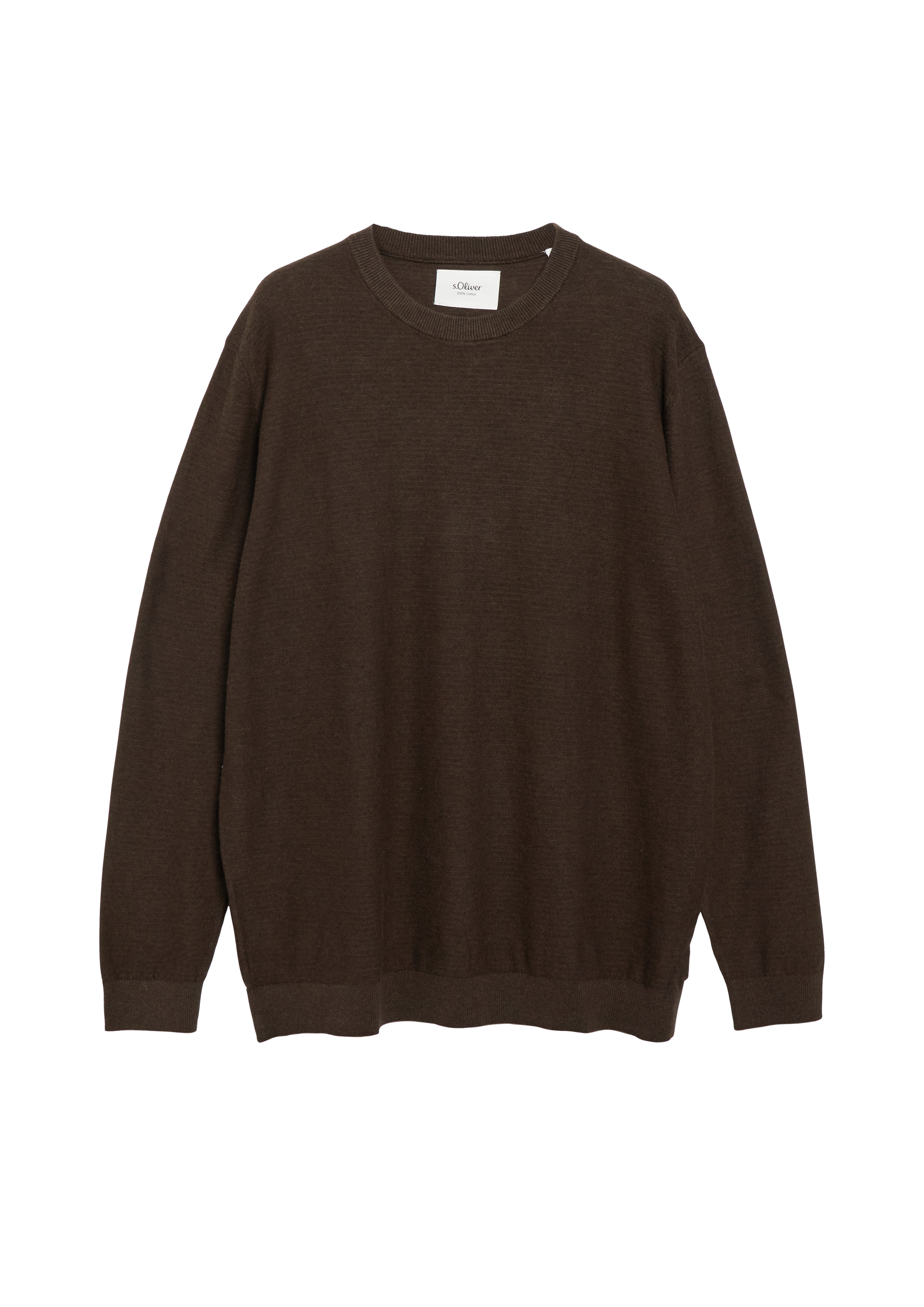 s.Oliver Men Big Sizes Strickpullover mit Rundhals / Große Größen