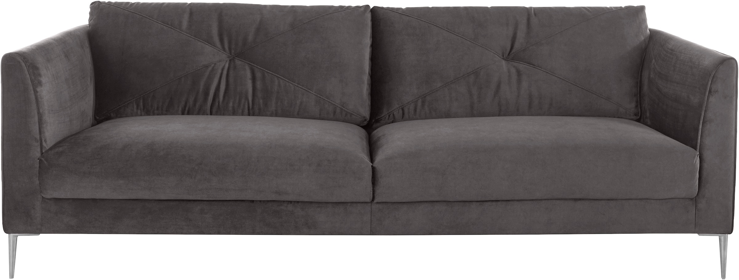 2,5-Sitzer »Chilltime«, mit eleganter Kreuznaht in den Rückenkissen, Breite 237 cm