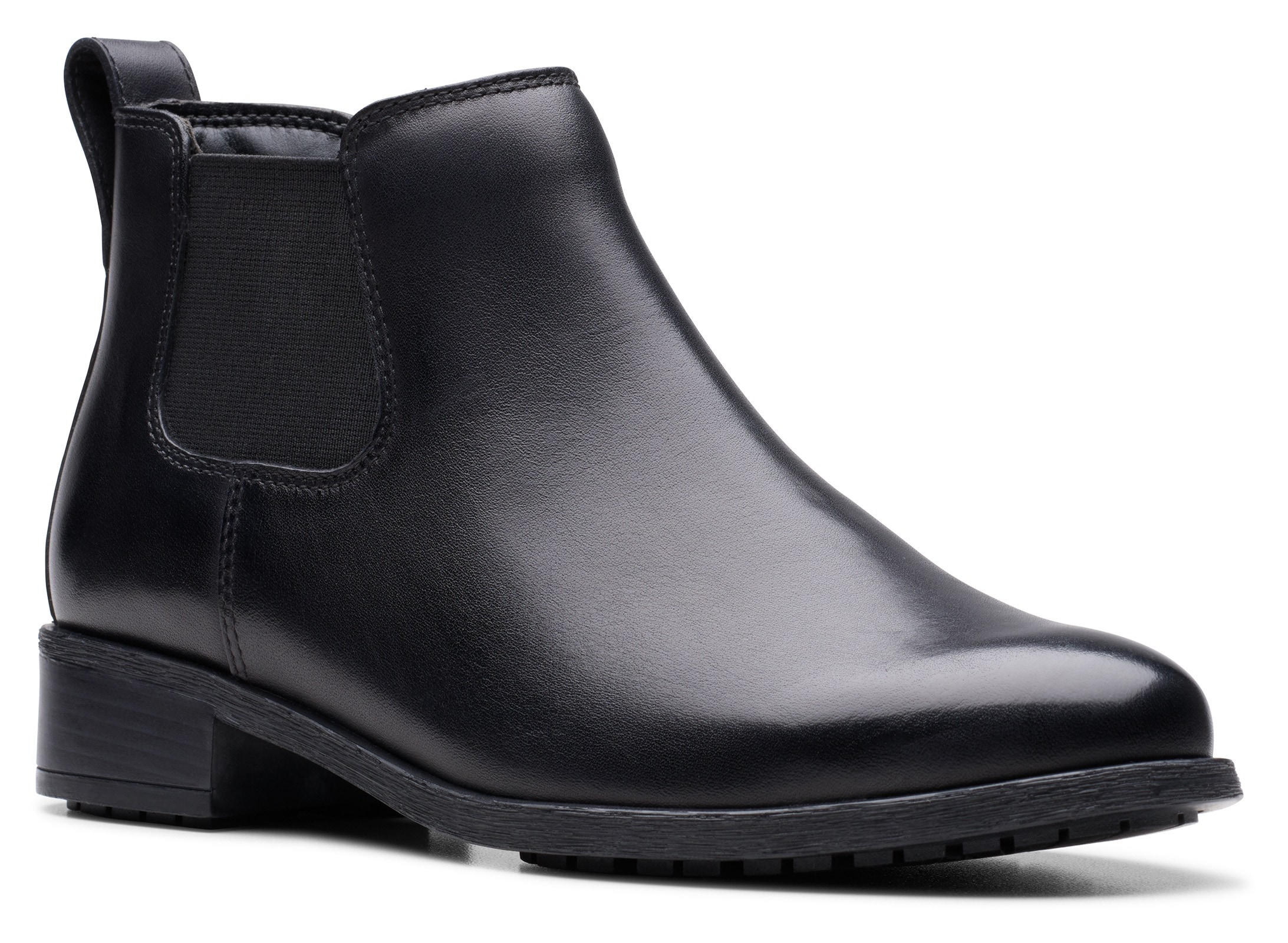Clarks Chelseaboots »Havisham Top«, Stiefelette mit Wechselfußbett