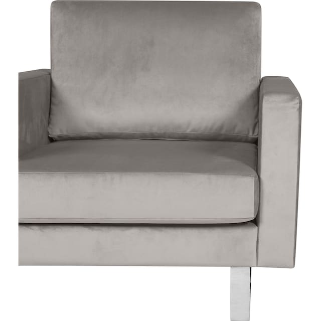 Alte Gerberei Sessel »Velina«, mit Metallkufen | BAUR