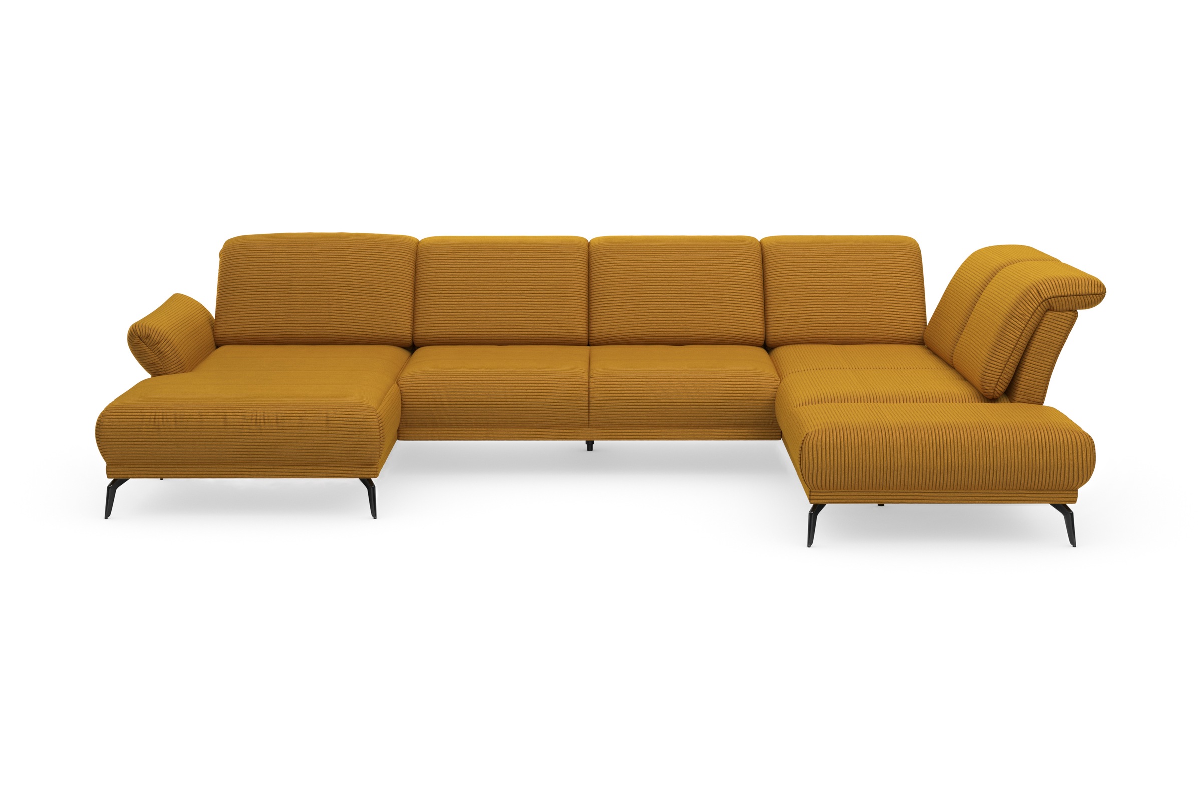 sit&more Wohnlandschaft "Coco U-Form" Sitztiefen-, Arm- und Kopfteilverstel günstig online kaufen