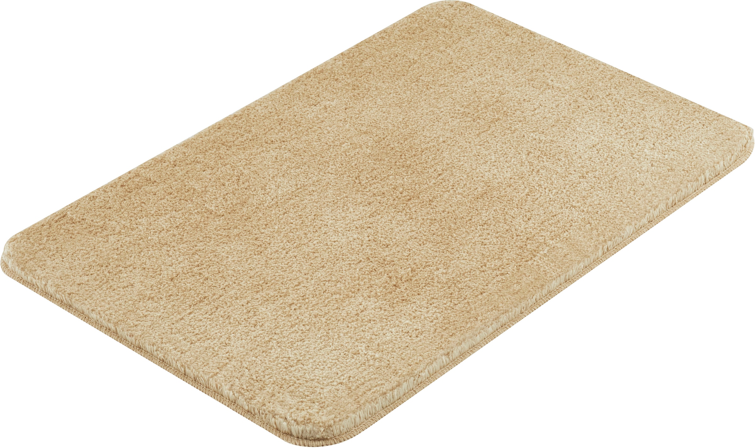 Kleine Wolke Badematte "Meadow, Badvorleger, Badezimmer Teppich" Höhe 30 mm rutschhemmend beschichtet fußbodenheizungsgeeignet Badteppich, Uni Farben