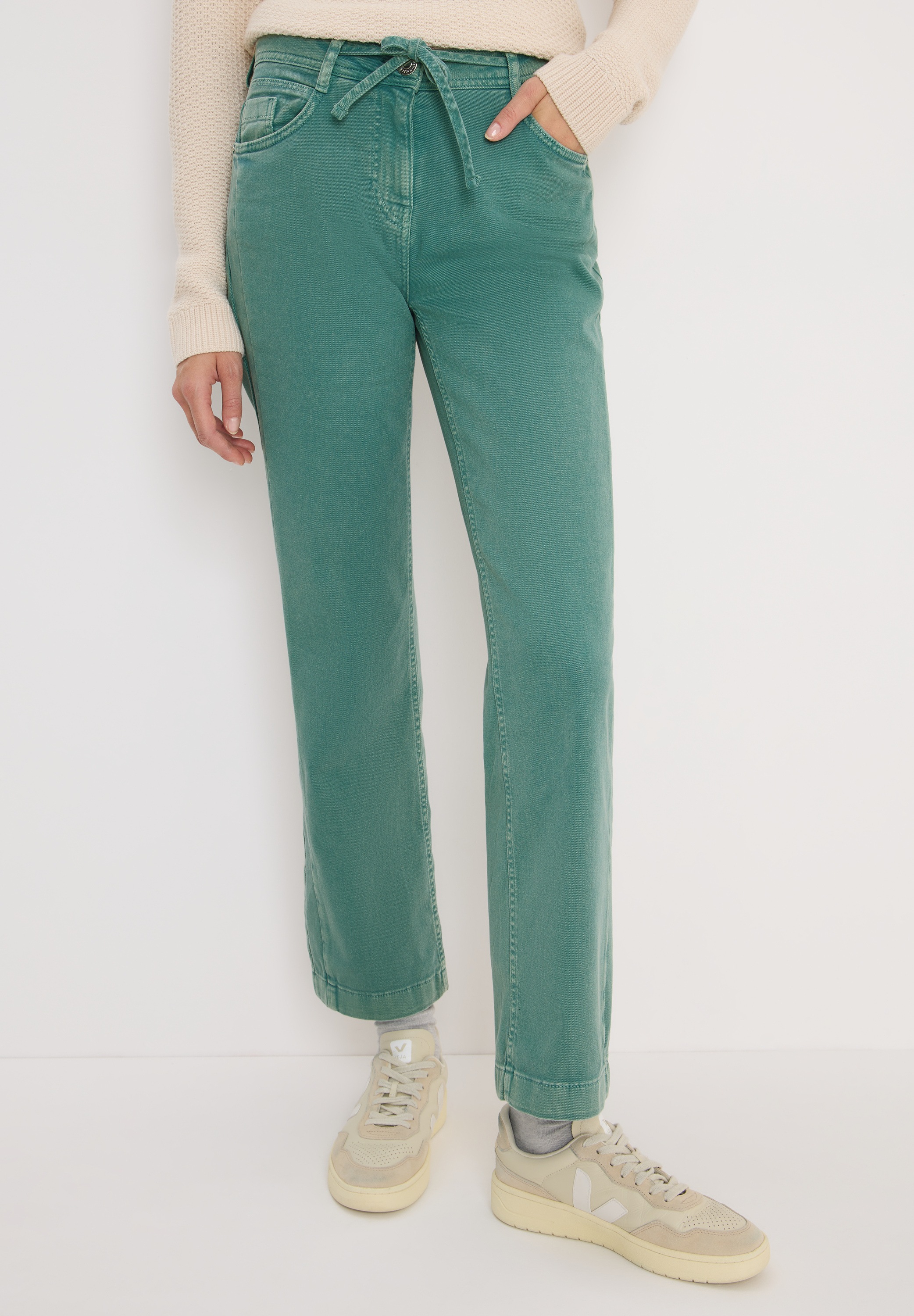 STREET ONE Loose-fit-Jeans, aus Baumwolle mit Stretchanteil